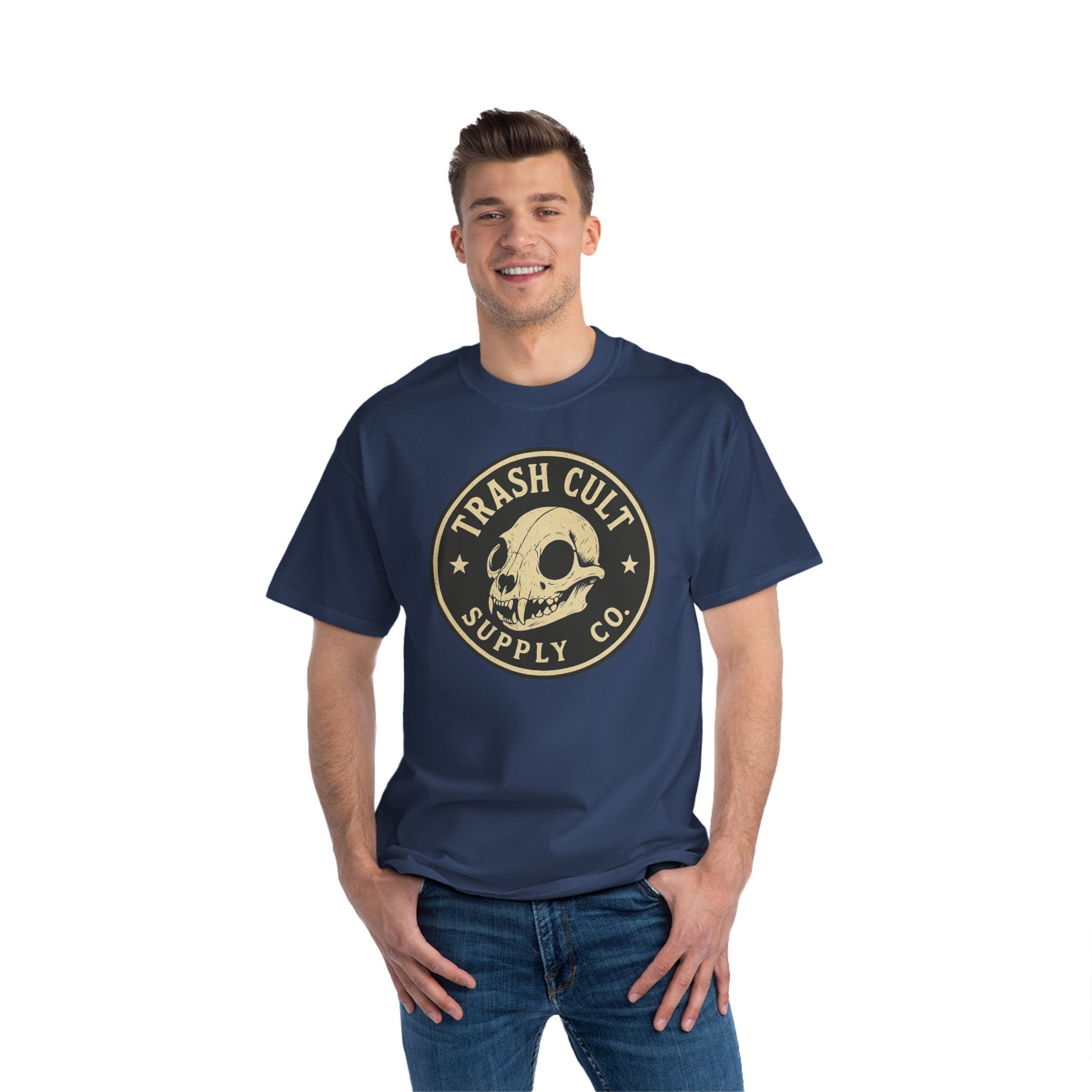 Armed Raccoon “I Identify as a F***ing Problem” T-Shirt – Trash Cult Supply Co.