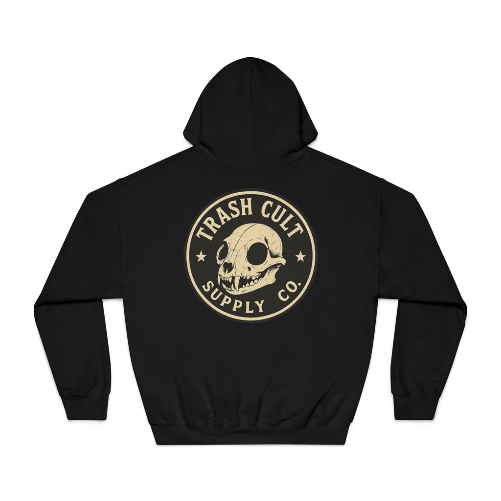 Caffeinated Combative Hoodie – Funny Unisex Sweatshirt for Coffee Lovers, Skater Vibes, Gift for Him or Her