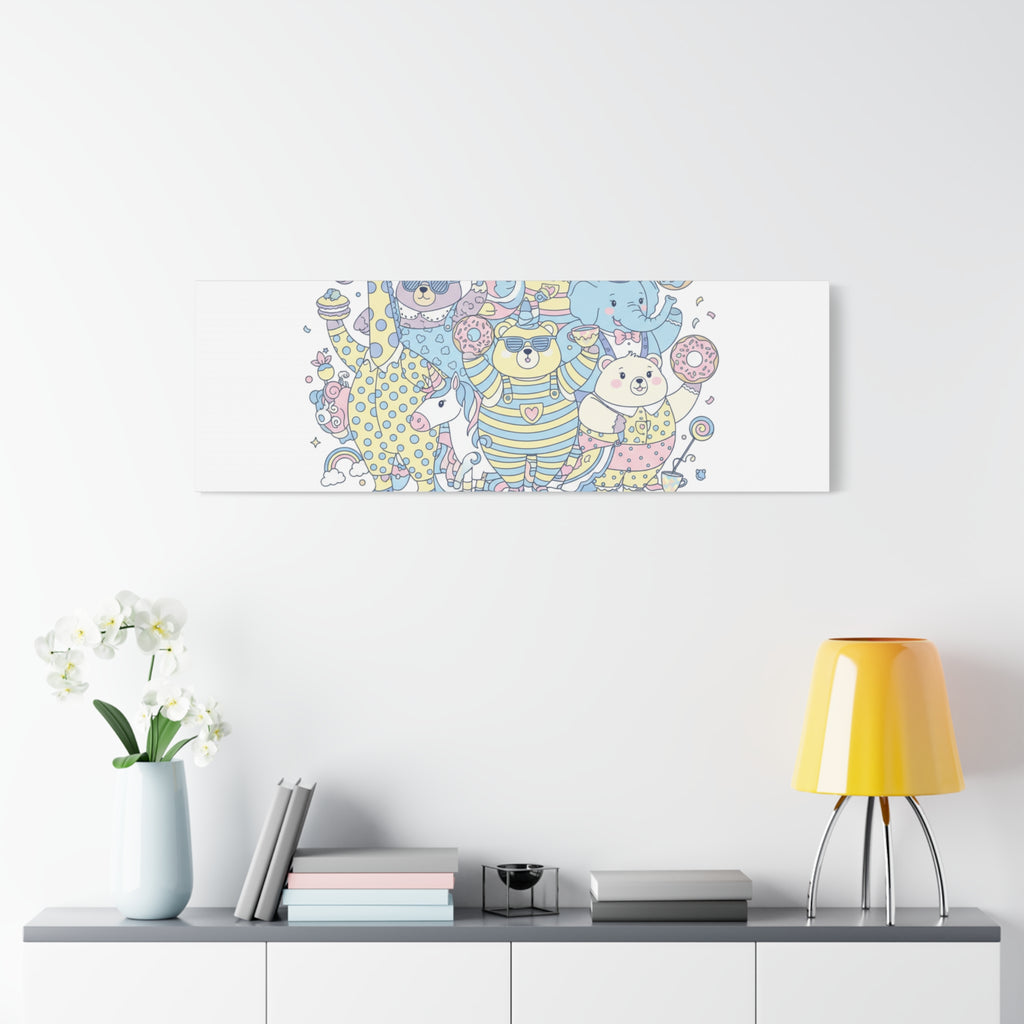 Cozy Craziness Canvas | mildly unhinged cute, whimsical weird