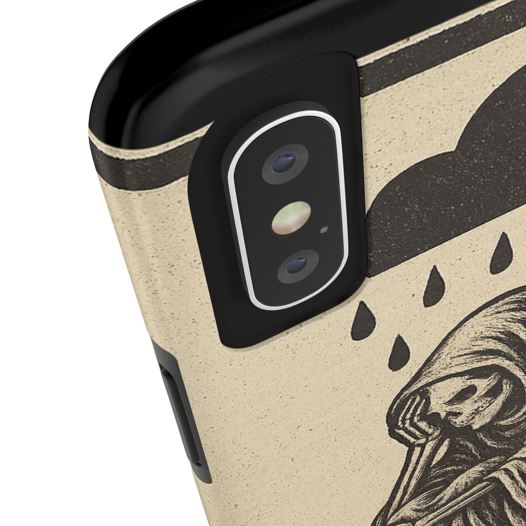Dark Humor Phone Case, Goth iPhone Cover, Macabre Gift, Depression Art Case, Unique Phone Protector