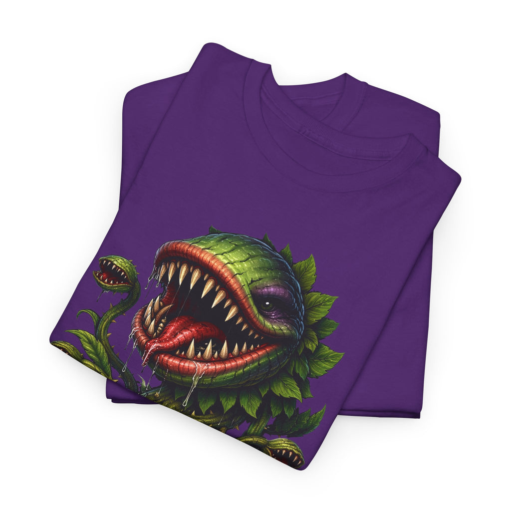 Carnivorous Plant Graphic Tee — "Trash Cult Supply Co." Potted Monster Shirt