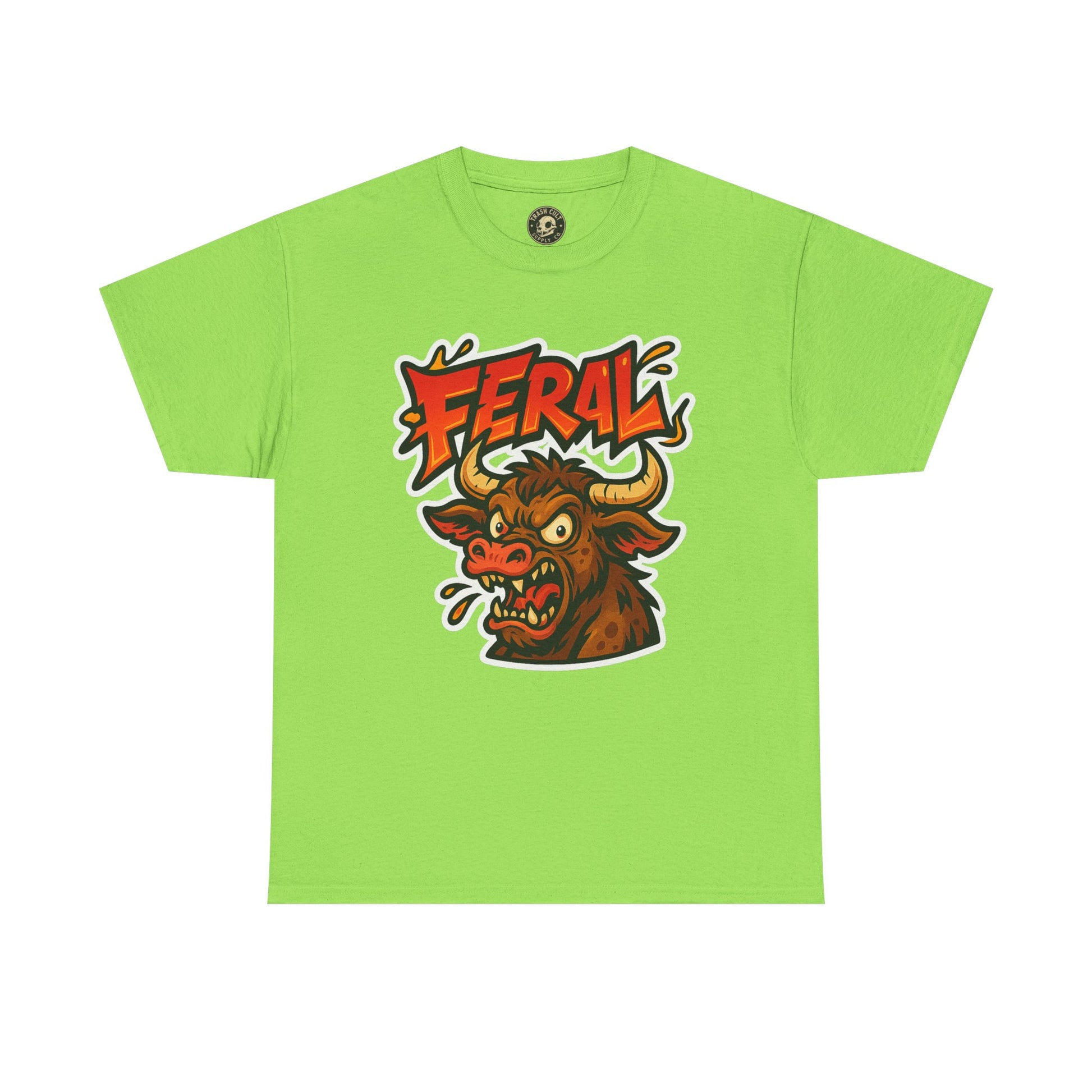 Feral Graphic Tee, Unisex T-Shirt for Animal Lovers, Casual Wear, Birthday Gift, Unique Design, Everyday Style