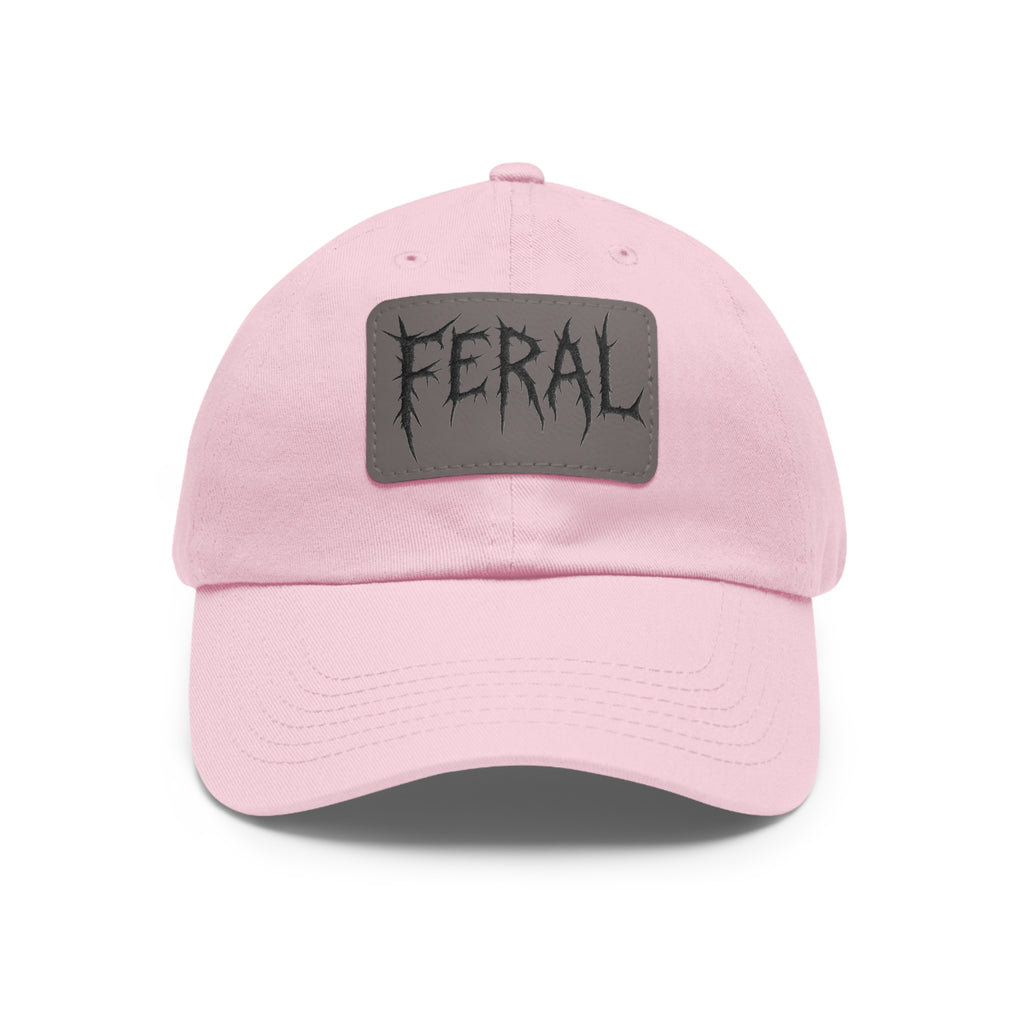 FERAL Embroidered Leather Patch Hat – Trash Cult Supply Co.