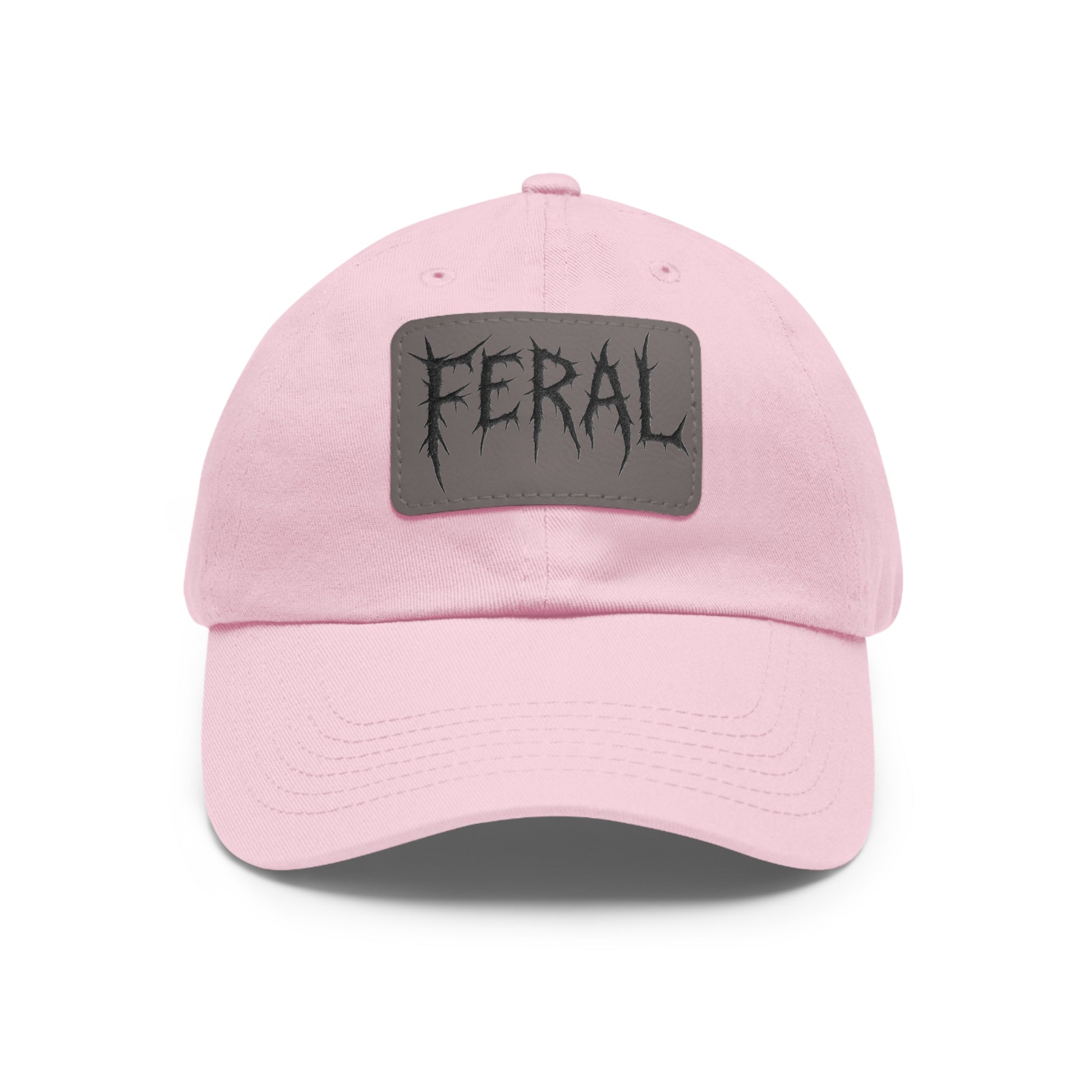 FERAL Embroidered Leather Patch Hat – Trash Cult Supply Co.