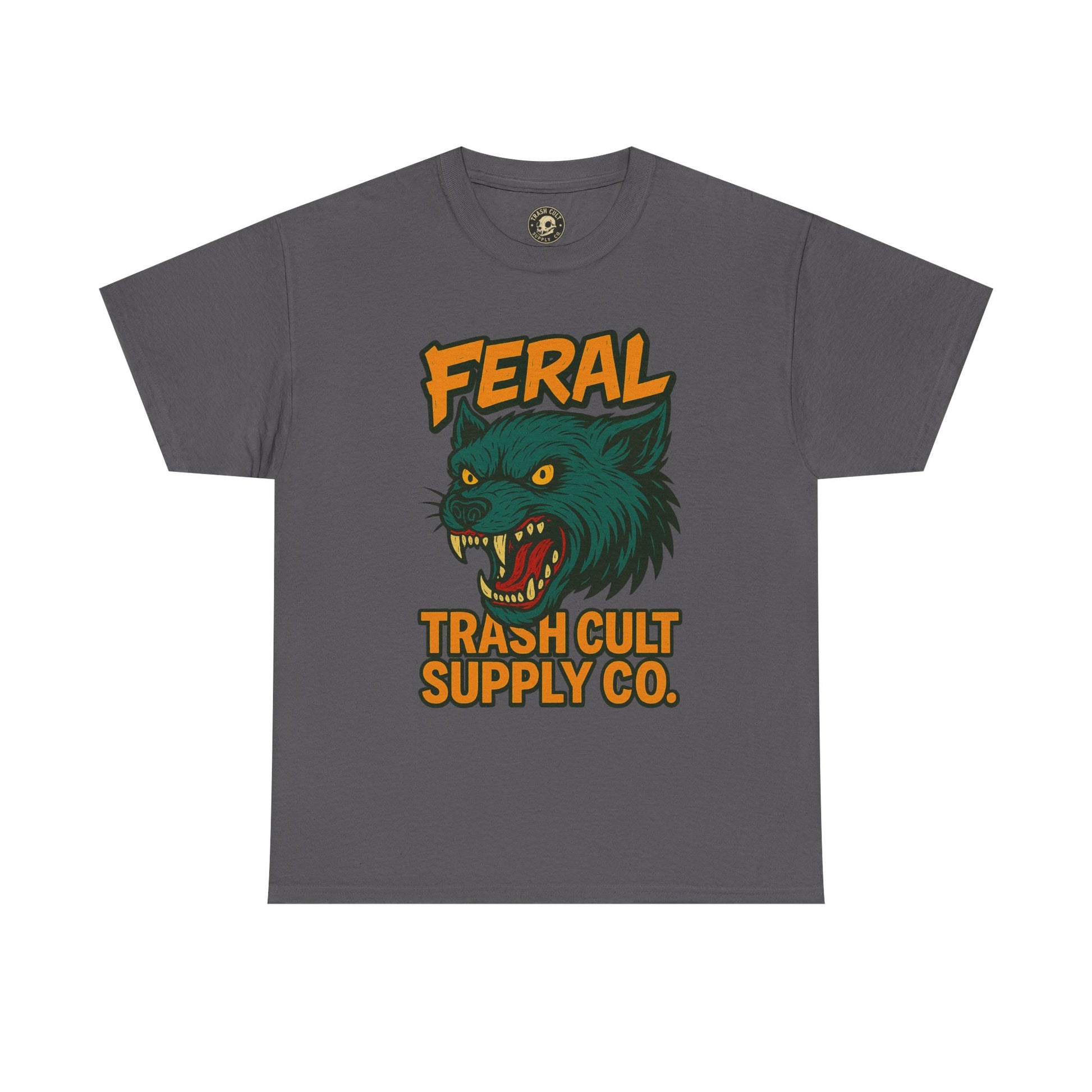 FERAL Wolverine Shirt – Trash Cult Graffiti Tee (Gildan 5000)