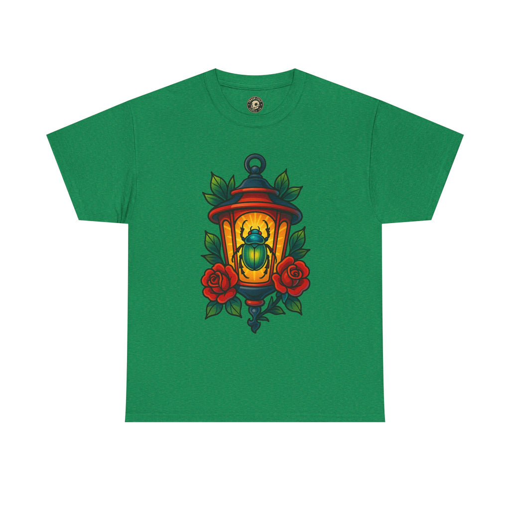 Vintage Lantern Beetle Unisex Heavy Cotton Tee - Eccentric Nature Lover Gift, 90s Aesthetic T-Shirt, Botanical Art Apparel, Summer [...]