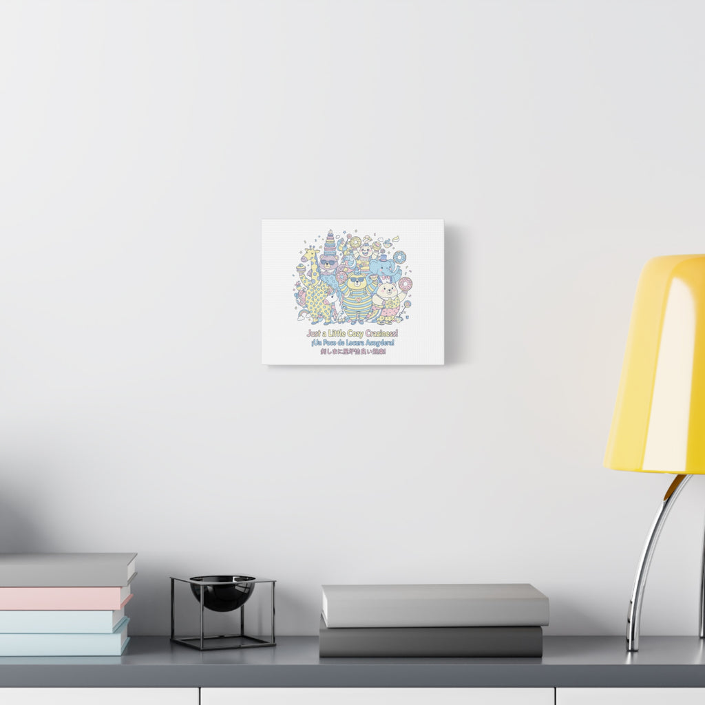 Cozy Craziness Canvas | mildly unhinged cute, whimsical weird