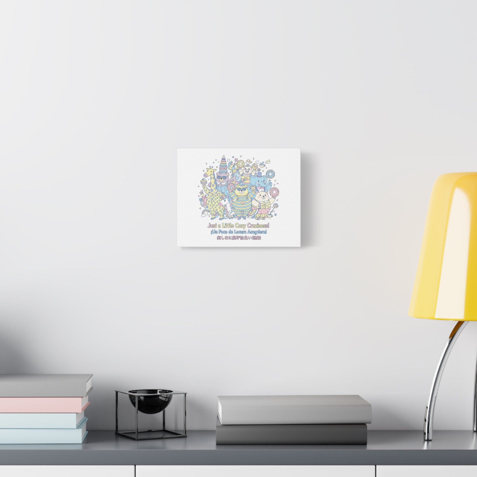 Cozy Craziness Canvas | mildly unhinged cute, whimsical weird