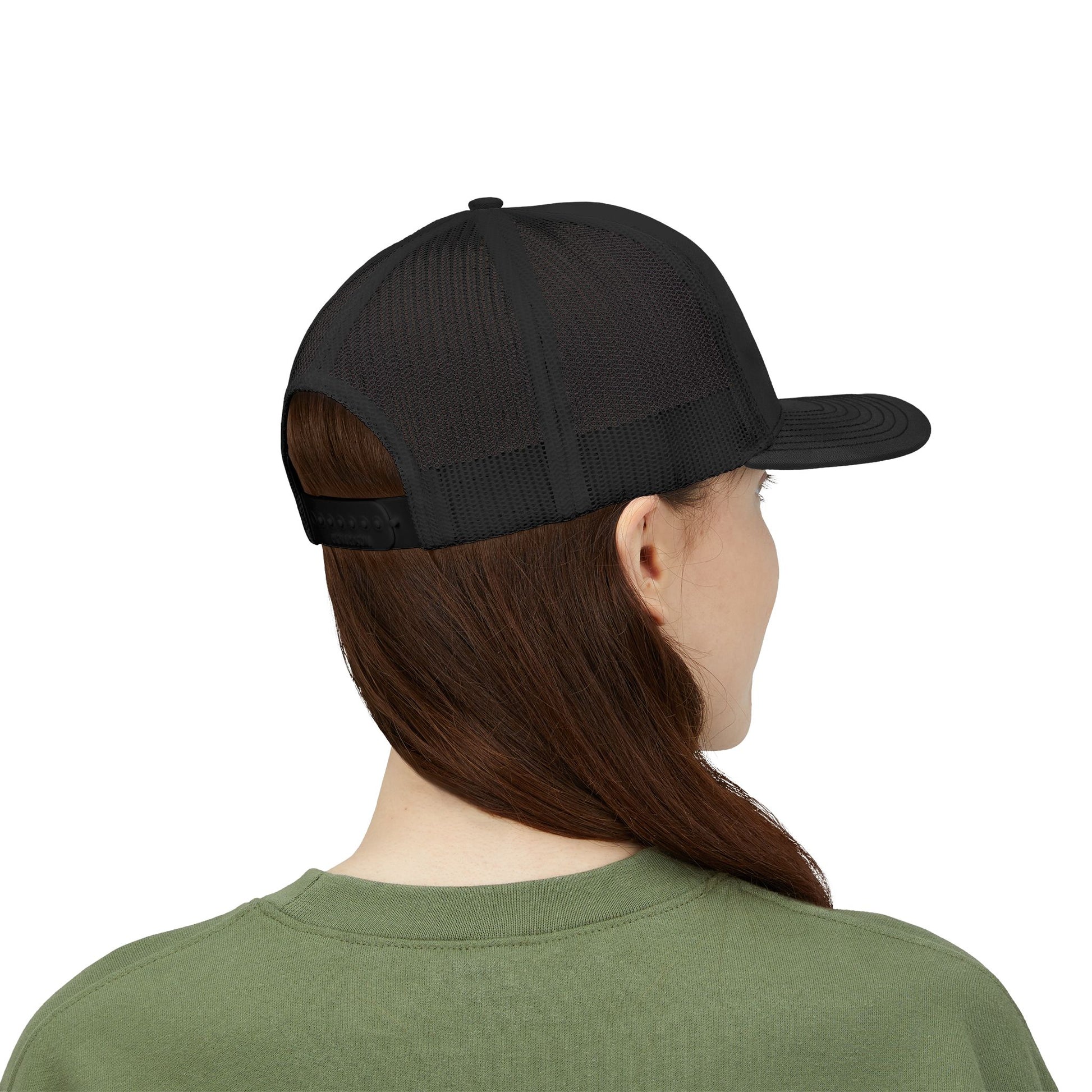 Trash Cult Supply Co. Trucker Hat – Embroidered Logo Snapback Cap