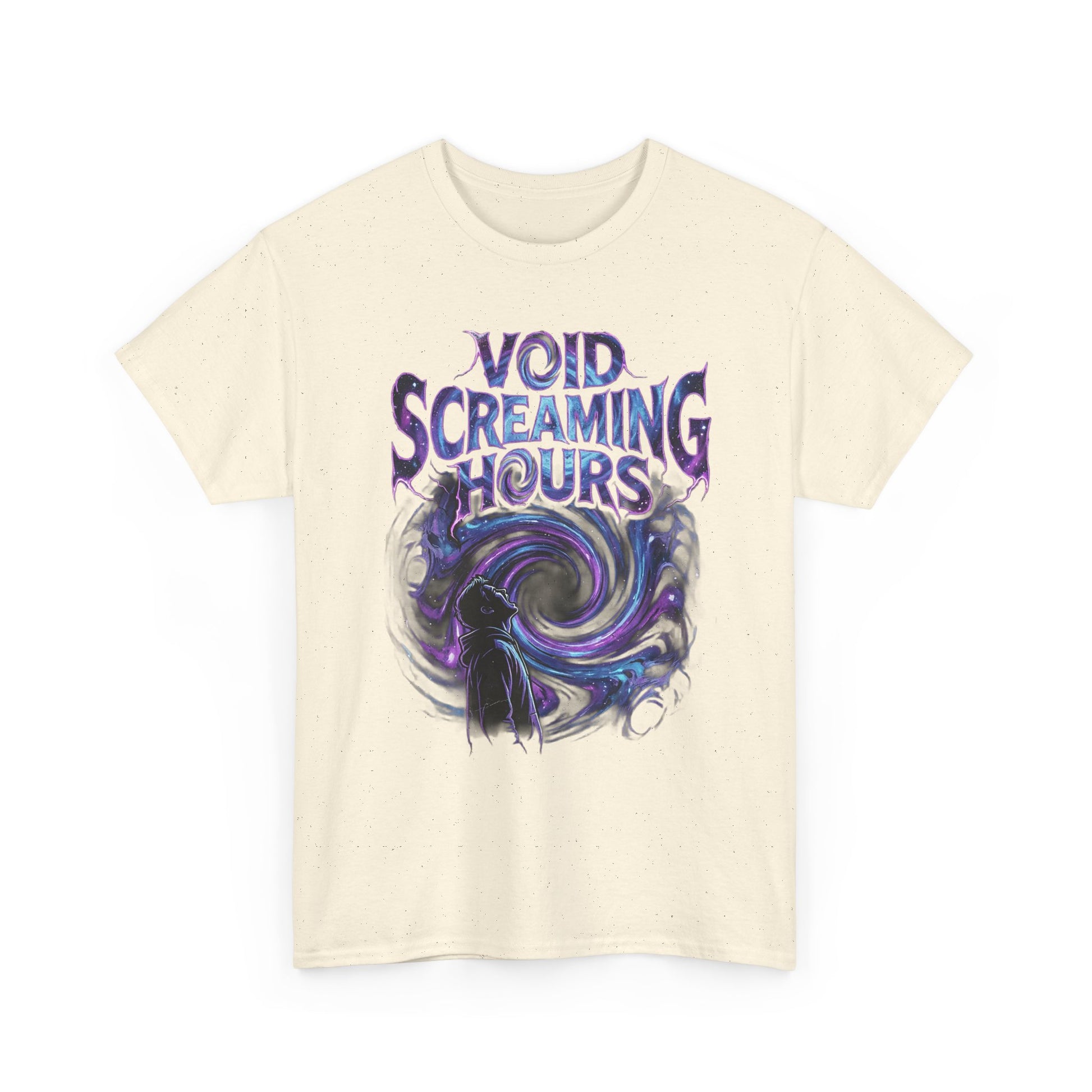 Void Screaming Hours Tee — Gothic Cosmic Horror T‑Shirt