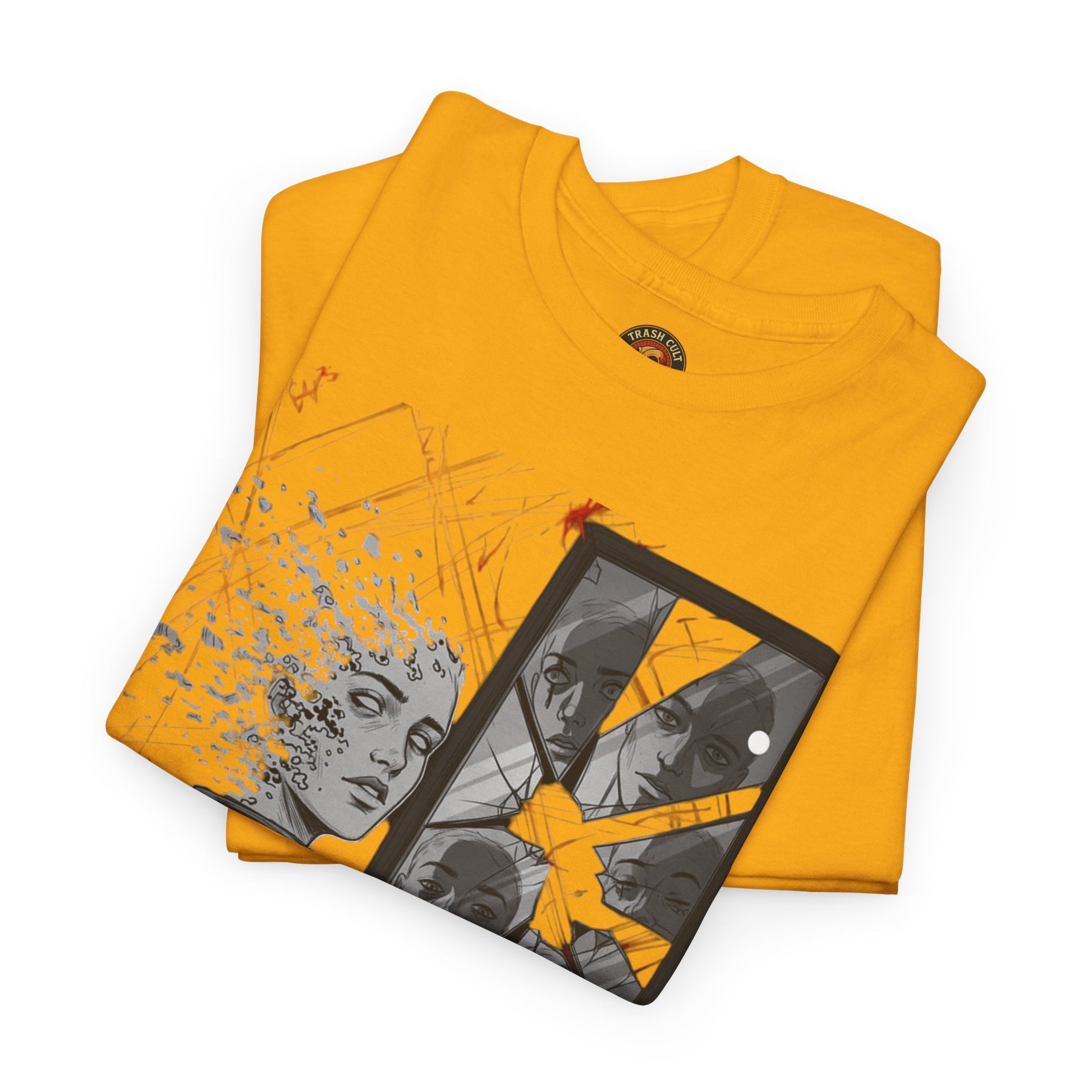 Xian Allen x Trash Cult Shirt – “Don’t Look Too Close” | Surreal Dark Art T-Shirt