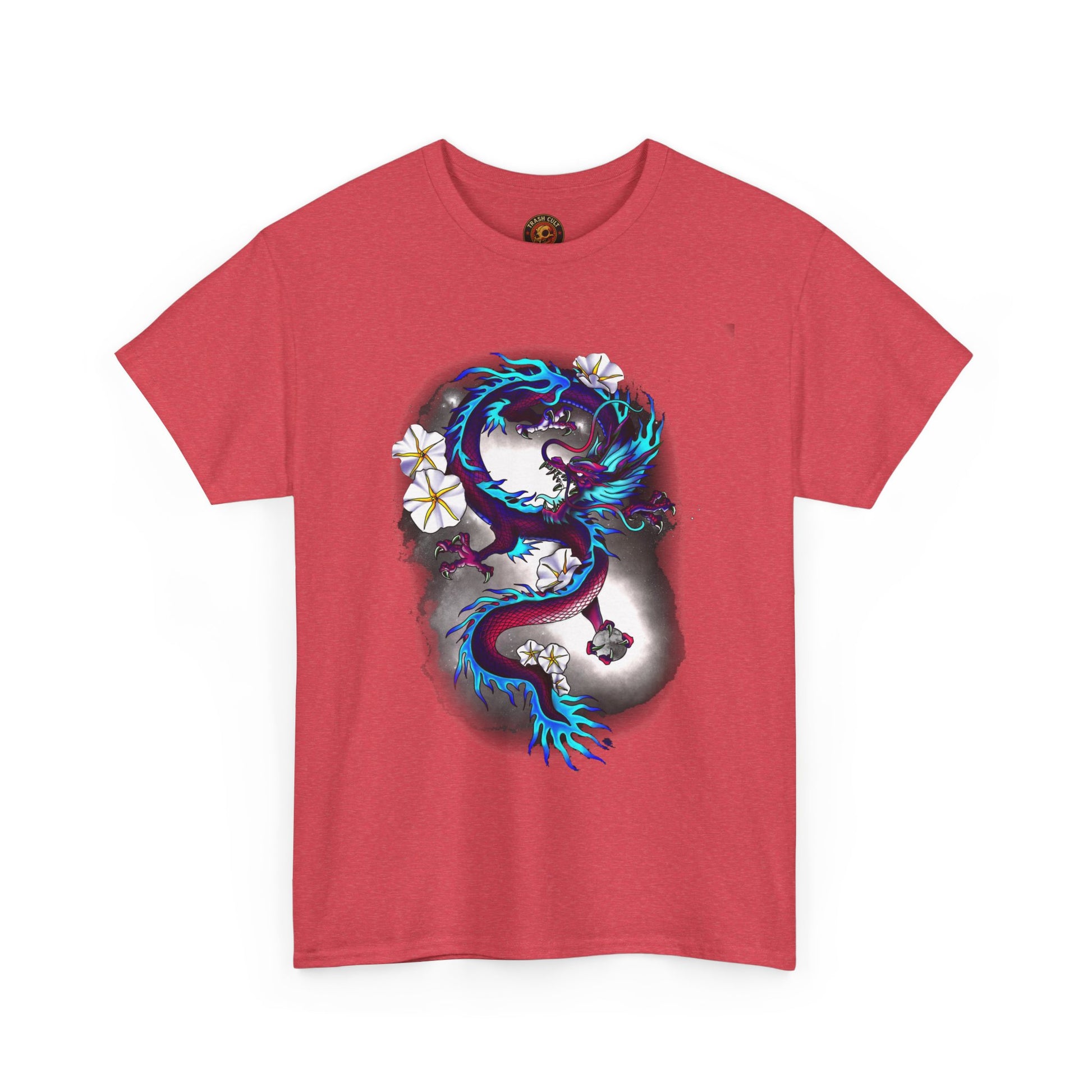Electric Dragon Tattoo T-Shirt – Lara Davenport x Trash Cult Supply Co. Collab (Gildan 5000)