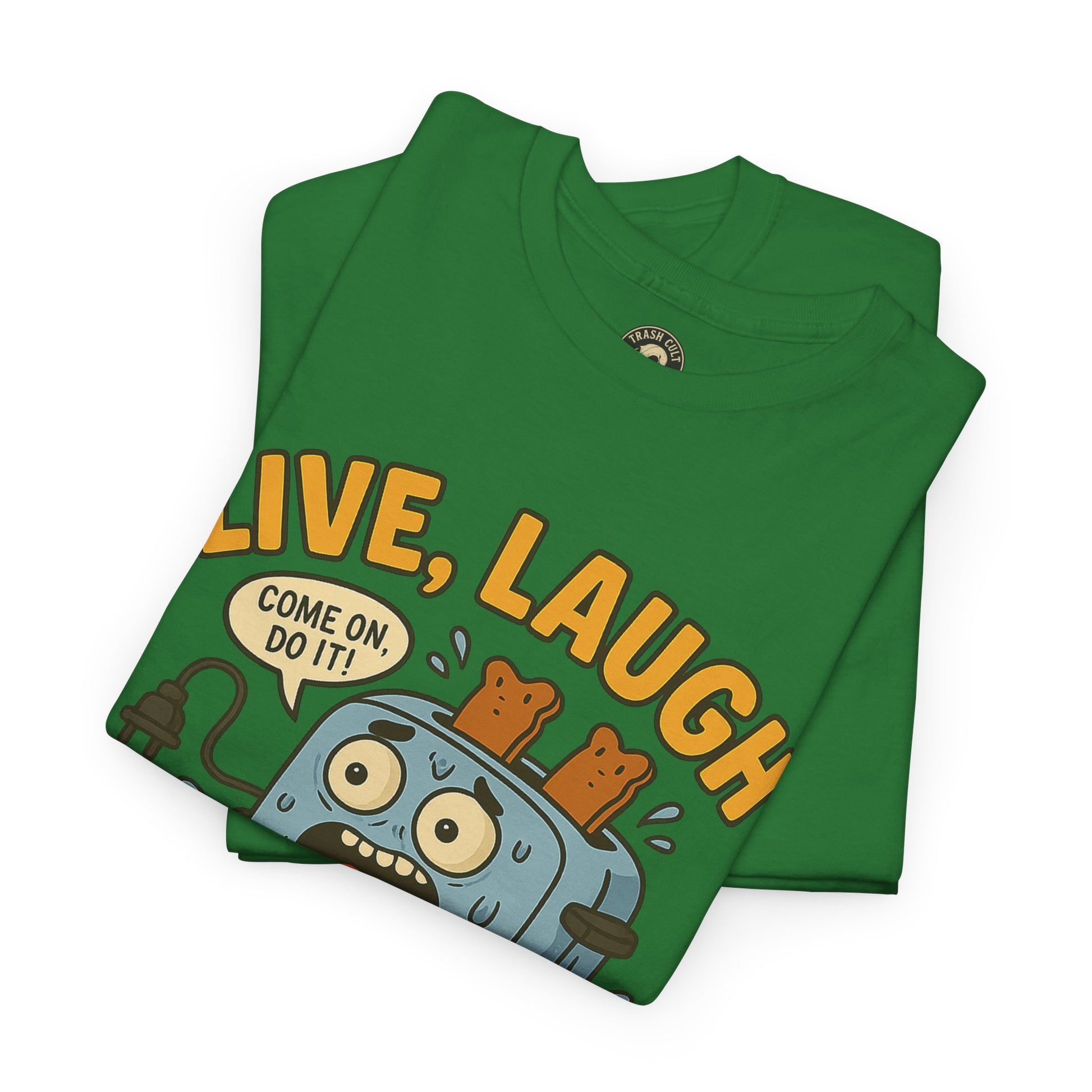 Funny Toaster Bath Tee, Humorous Unisex Shirt, Gift for Friends, Lightweight Cotton Tee, Birthday Party Outfit