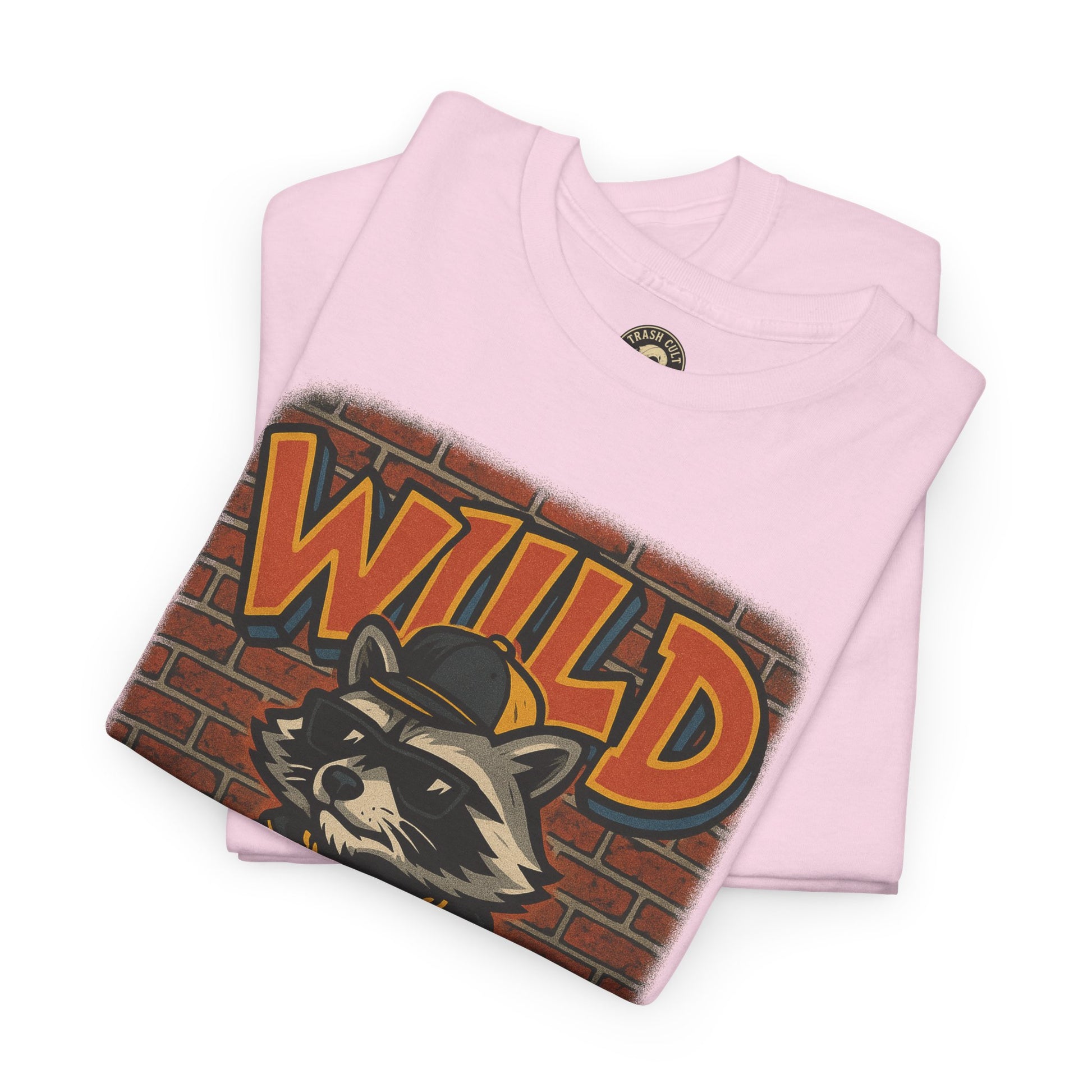 Wild Trash Cult Unisex Tee, Retro Animal T-Shirt, Graphic Tee, Eco-Conscious Apparel, Gift for Nature Lovers, Casual Streetwear