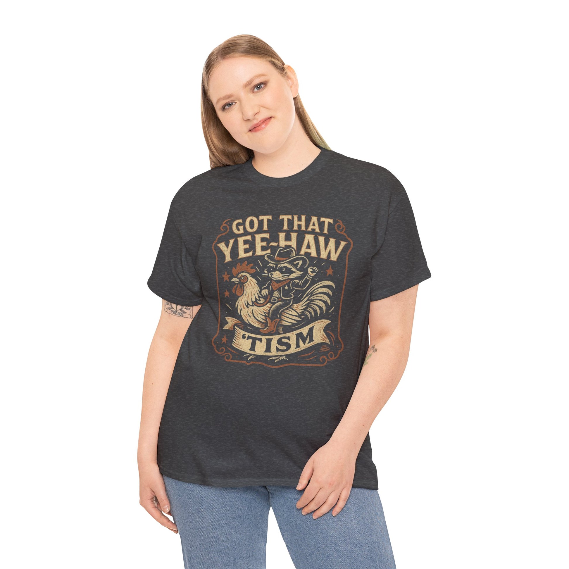 Got That Yee-Haw ’Tism™ Graphic Tee | Gildan 5000 Unisex Heavy Cotton