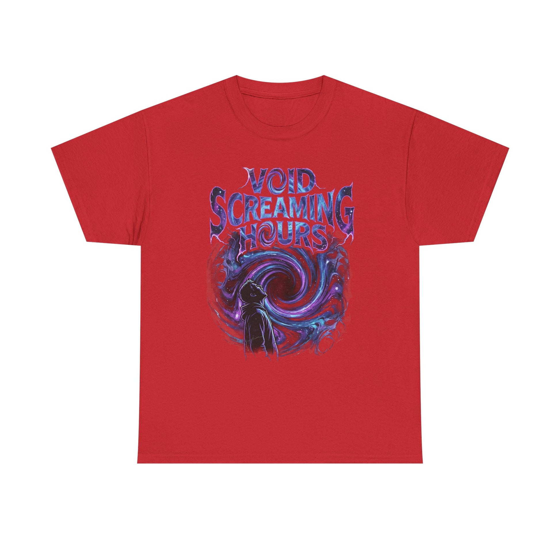Void Screaming Hours Tee — Gothic Cosmic Horror T‑Shirt