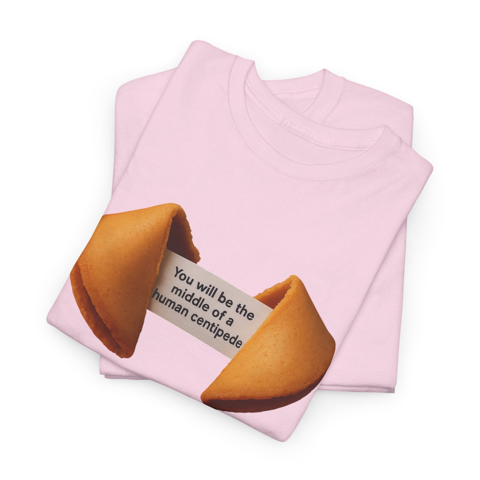 Fortune Cookie Unisex Heavy Cotton Tee - Positive Vibes Shirt