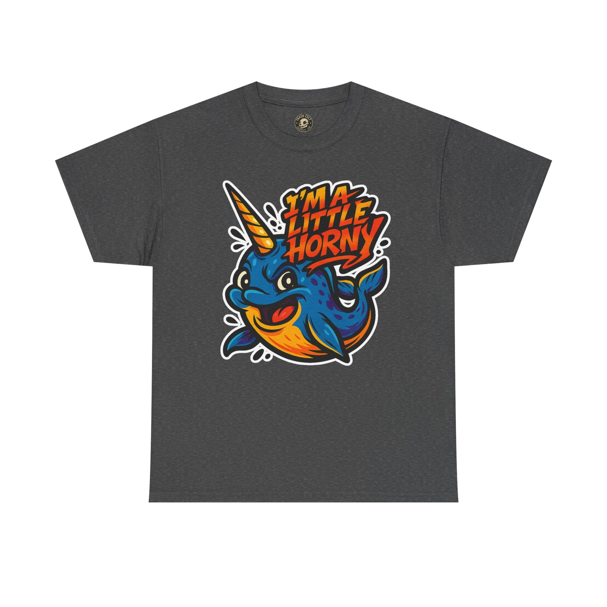 Fun Narwhal Graphic Tee, Quirky Unisex Shirt, Perfect for Gifts, Casual Wear, Animal Lovers, Beach Vibes