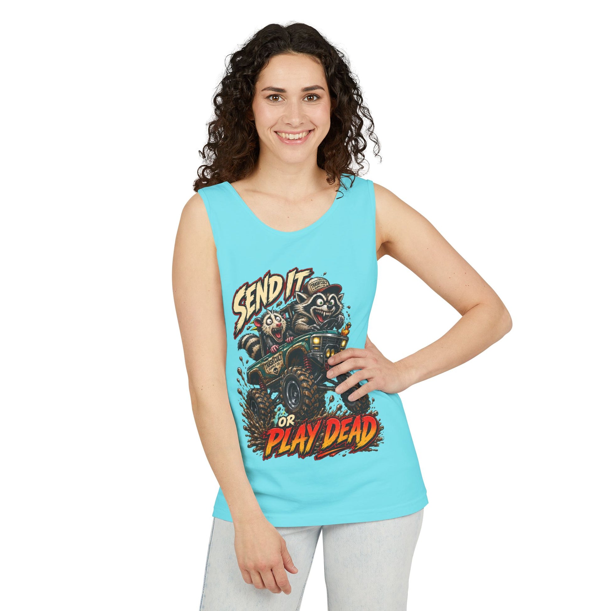 Send It or Play Dead Off-Road Tank Top