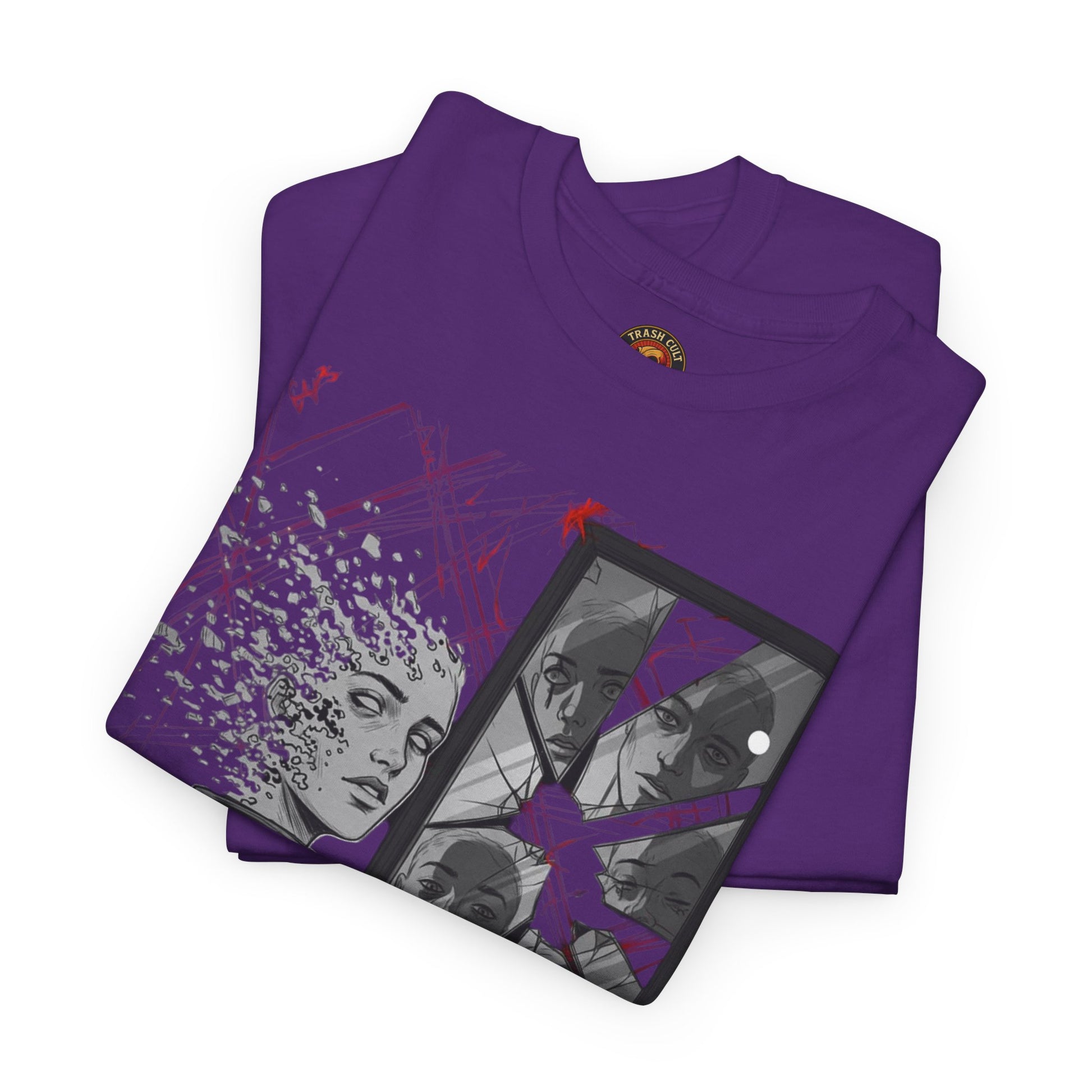 Xian Allen x Trash Cult Shirt – “Don’t Look Too Close” | Surreal Dark Art T-Shirt