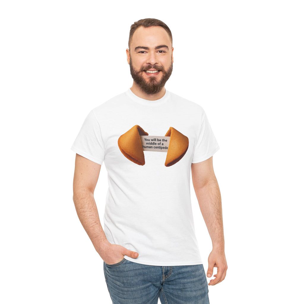 Fortune Cookie Unisex Heavy Cotton Tee - Positive Vibes Shirt