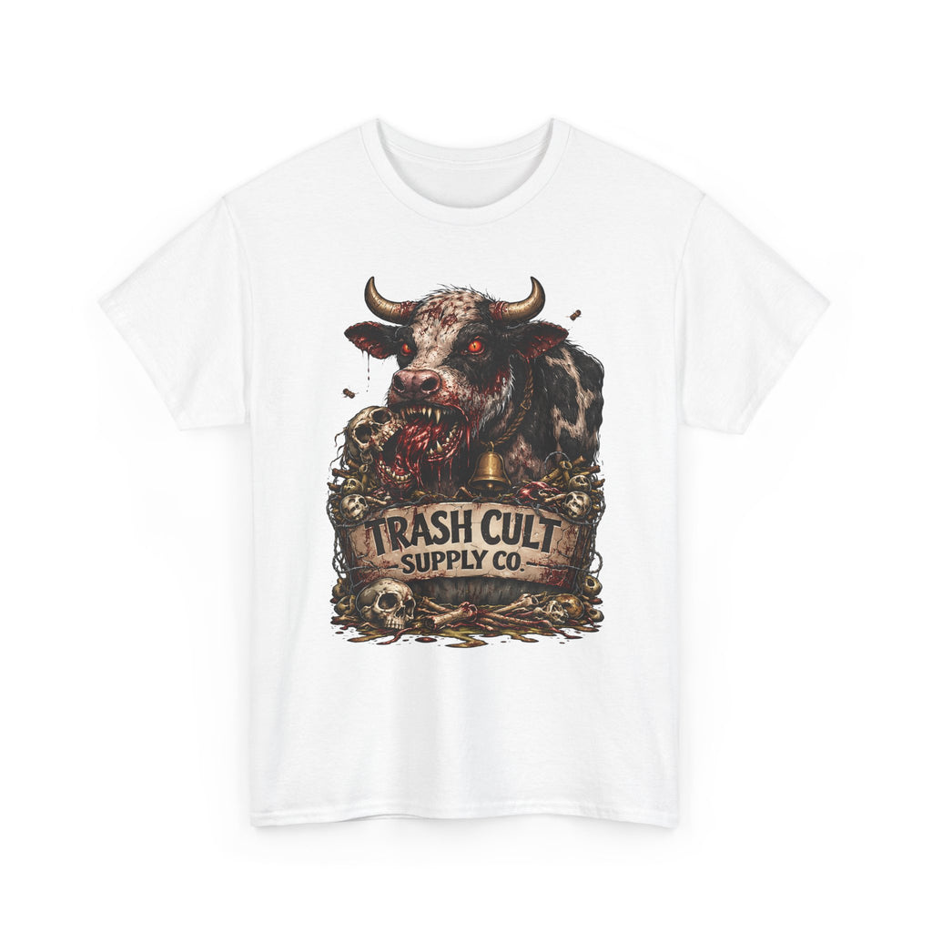Trash Cult Supply Co. Cow Skull Tee