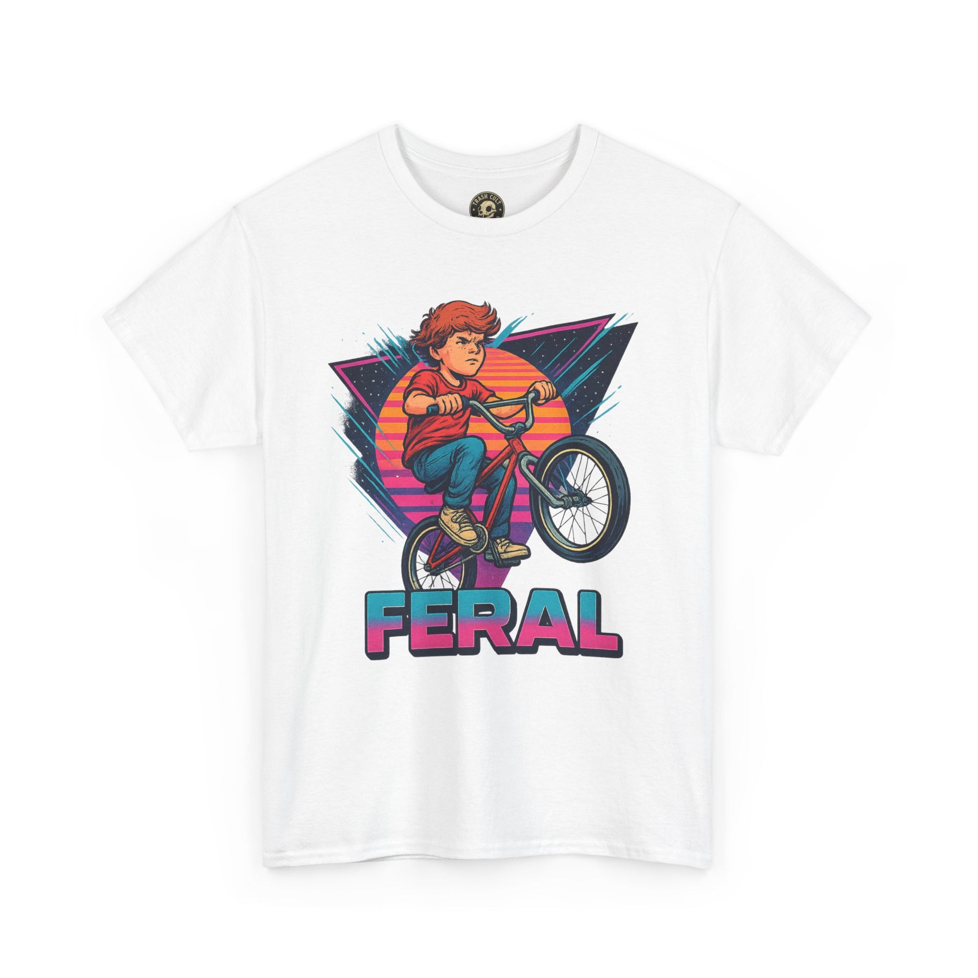 Feral BMX Adventure Tee – Ride Wild in Retro Style