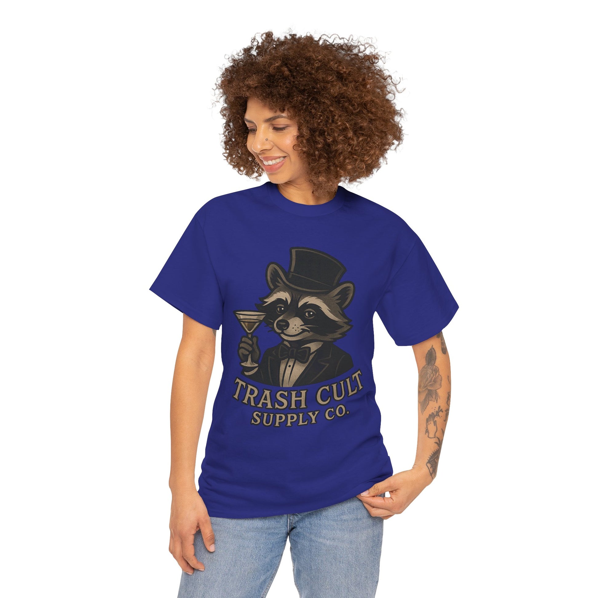 Playboy Raccoon Neo-Traditional Tattoo Shirt – Trash Cult Supply Co.