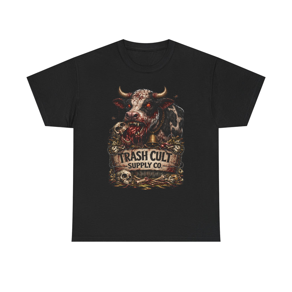 Trash Cult Supply Co. Cow Skull Tee