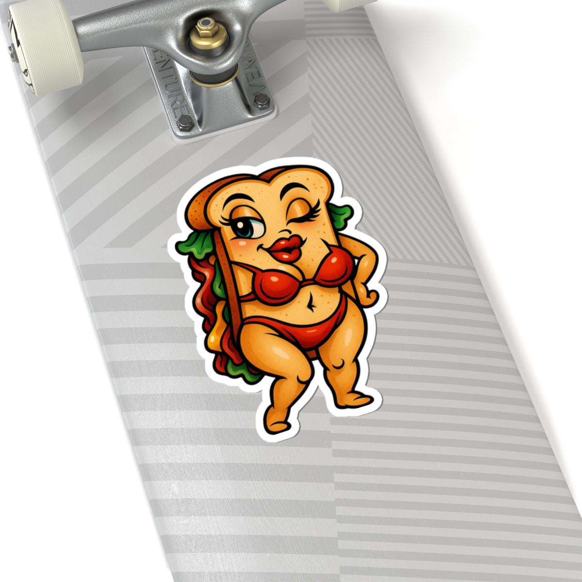 Playful Foodie Kiss-Cut Stickers - Fun Decor, Laptop Stickers, Cute Gift, Quirky Home Decor, Food Lovers, Fun Stickers