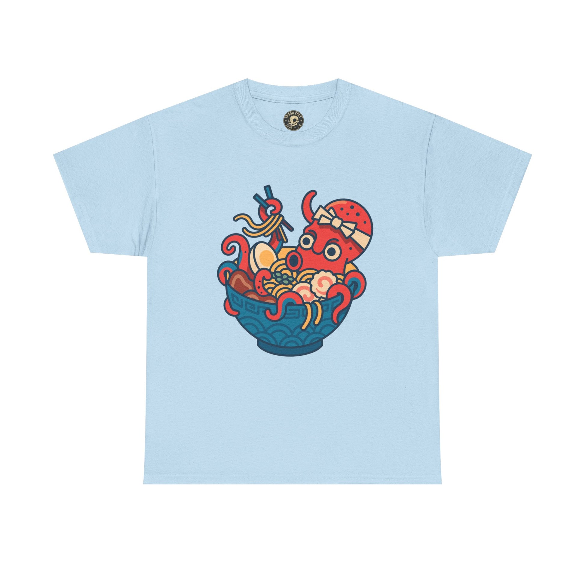 Octopus Ramen Bowl Shirt – Funny Japanese Noodle Graphic Tee