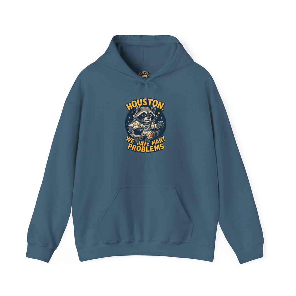 Houston Problems Hoodie, Unisex Sweatshirt, Space Lover Gift, Cozy Hoodie for Stargazing, Funny Sweatshirt for Astronaut Fans