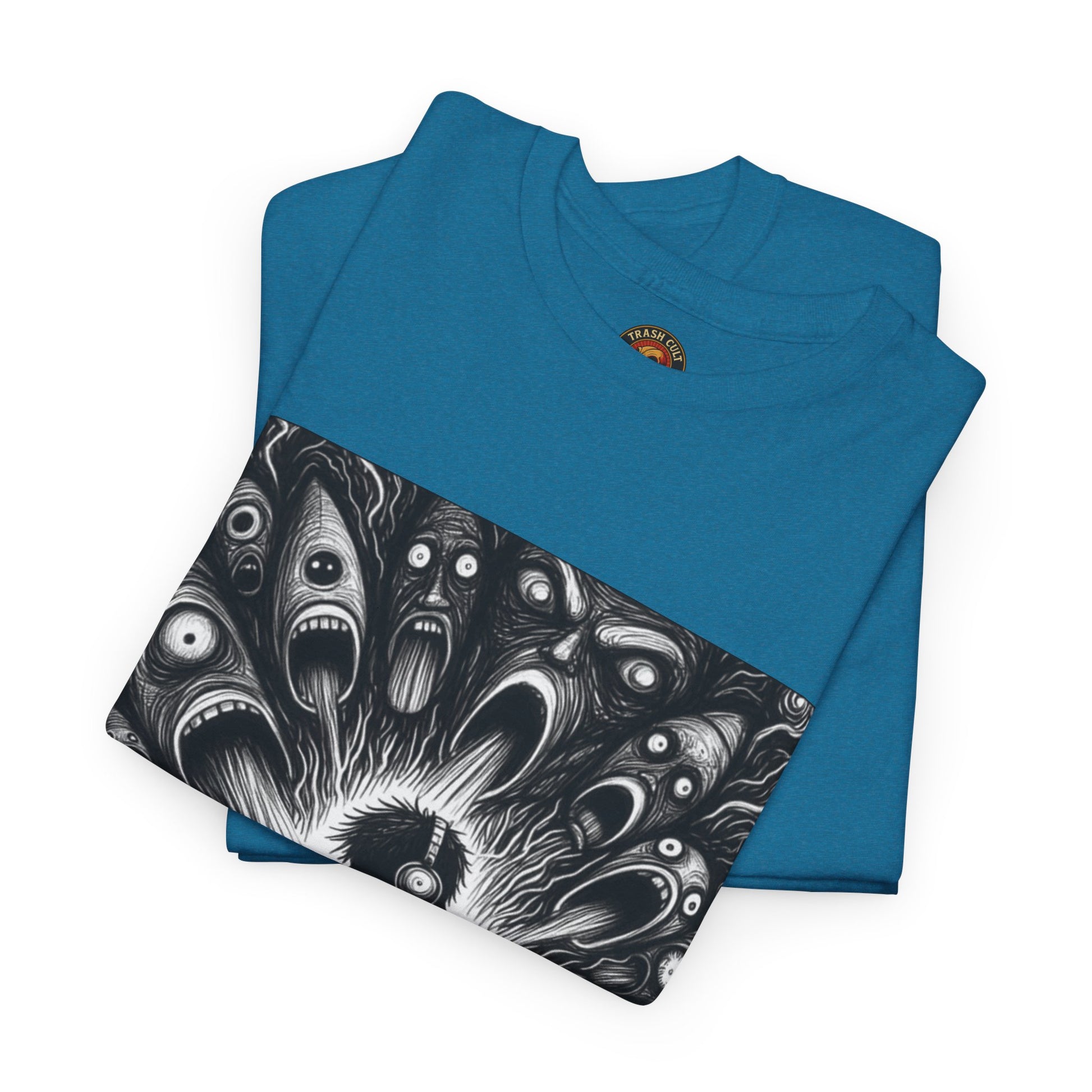 Xian Allen x Trash Cult Shirt – “Turn It Up Louder” | Screaming Chaos Headphones Tee