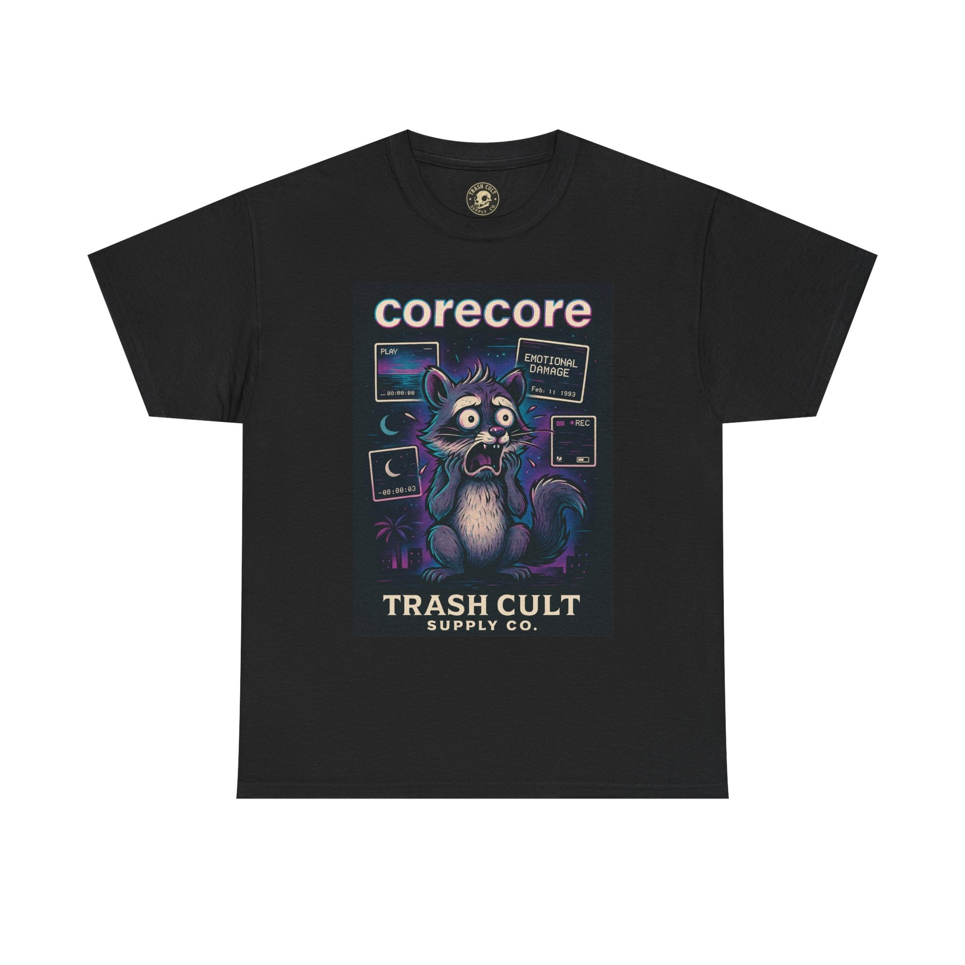 Corecore Emotional Damage Squirrel Shirt – Trash Cult Supply Co. | Vaporwave Breakdown Tee