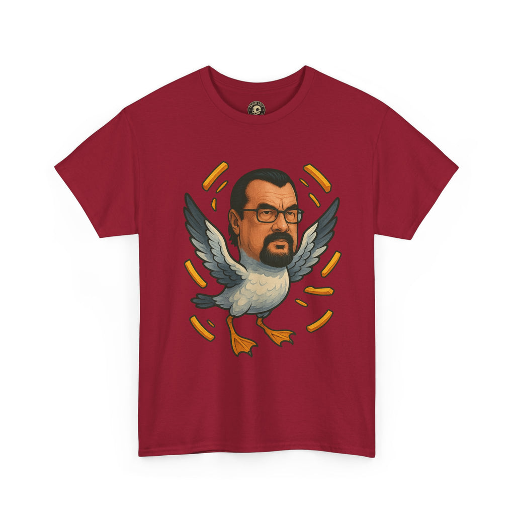 Steven Seagull Shirt – Funny New School Caricature Tee | Gildan 5000 Unisex Cotton Shirt