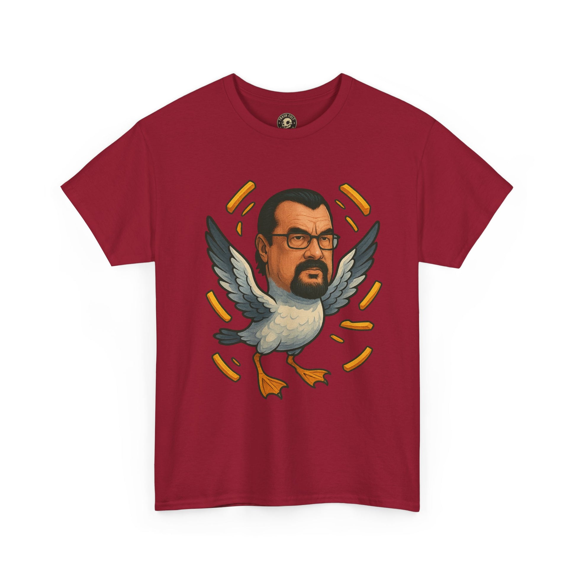 Steven Seagull Shirt – Funny New School Caricature Tee | Gildan 5000 Unisex Cotton Shirt