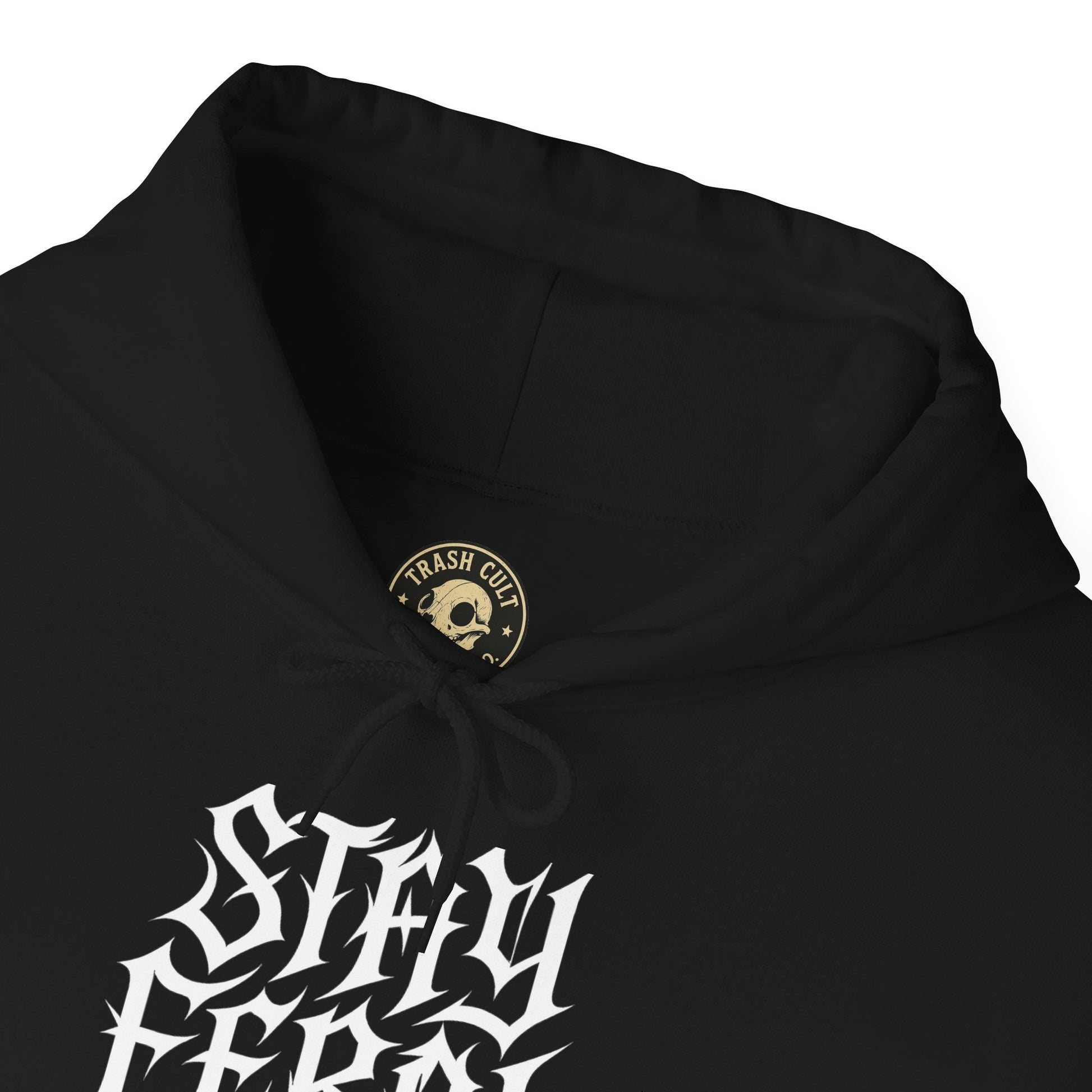 Stay Feral Gothic Hoodie – Trash Cult Supply Co Unisex Pullover