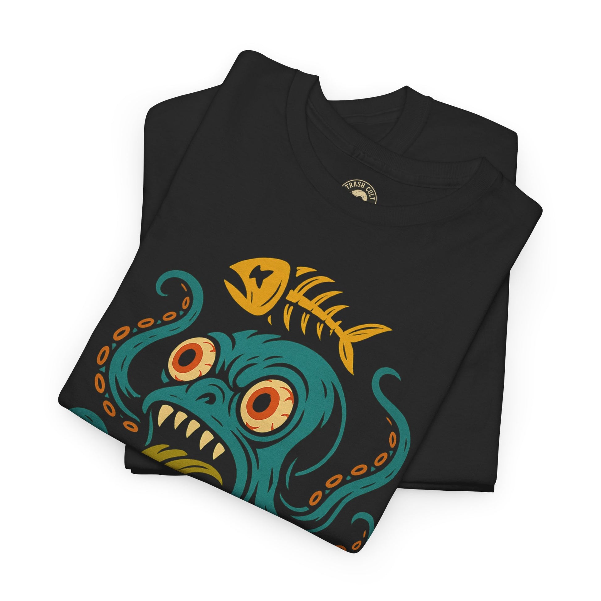 Trash Cult Octopus Tee: Unisex Heavy Cotton Shirt, Unique Graphic Tee, Eco-Friendly Apparel, Perfect Gift for Sea Lovers, Quirky [...]