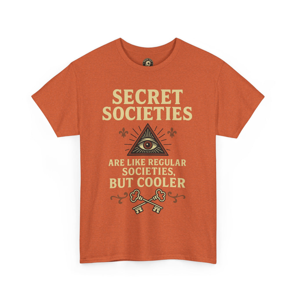 Secret Societies Shirt – Illuminati Eye Graphic Tee – Gildan 5000 Soft Cotton – Trash Cult Vintage Design
