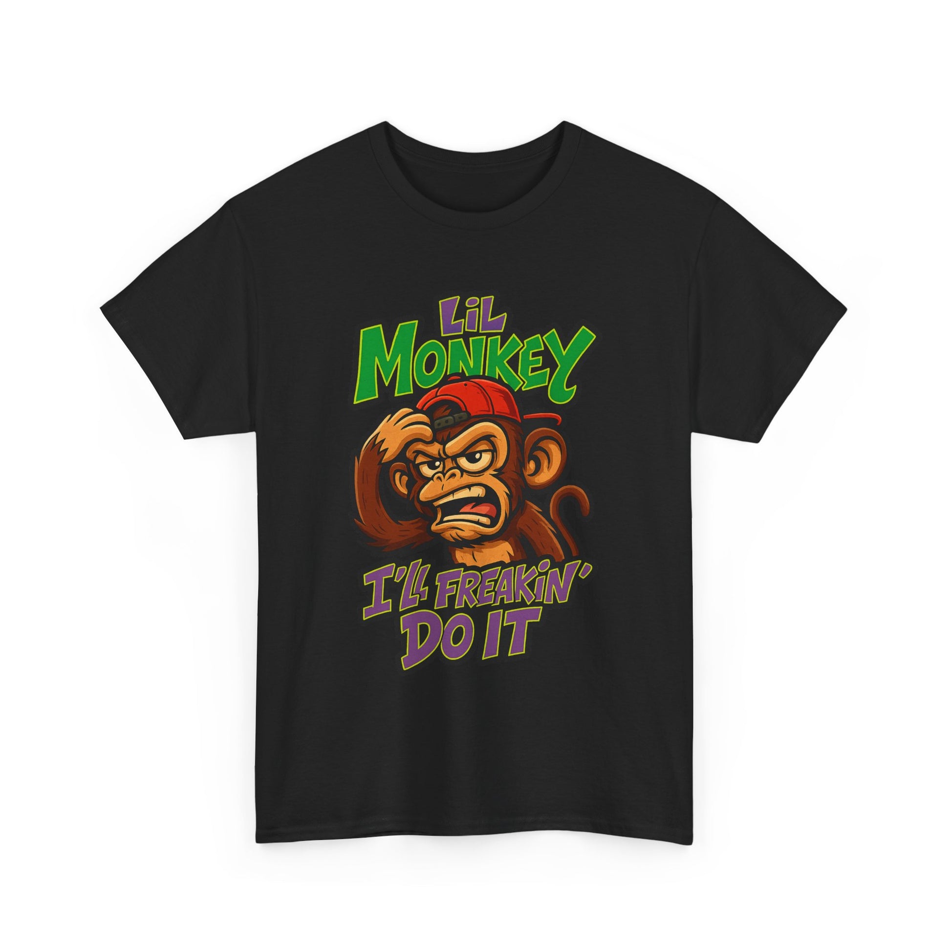 Lil Monkey: I’ll Freakin’ Do It – Chaotic ADHD Rage Tee