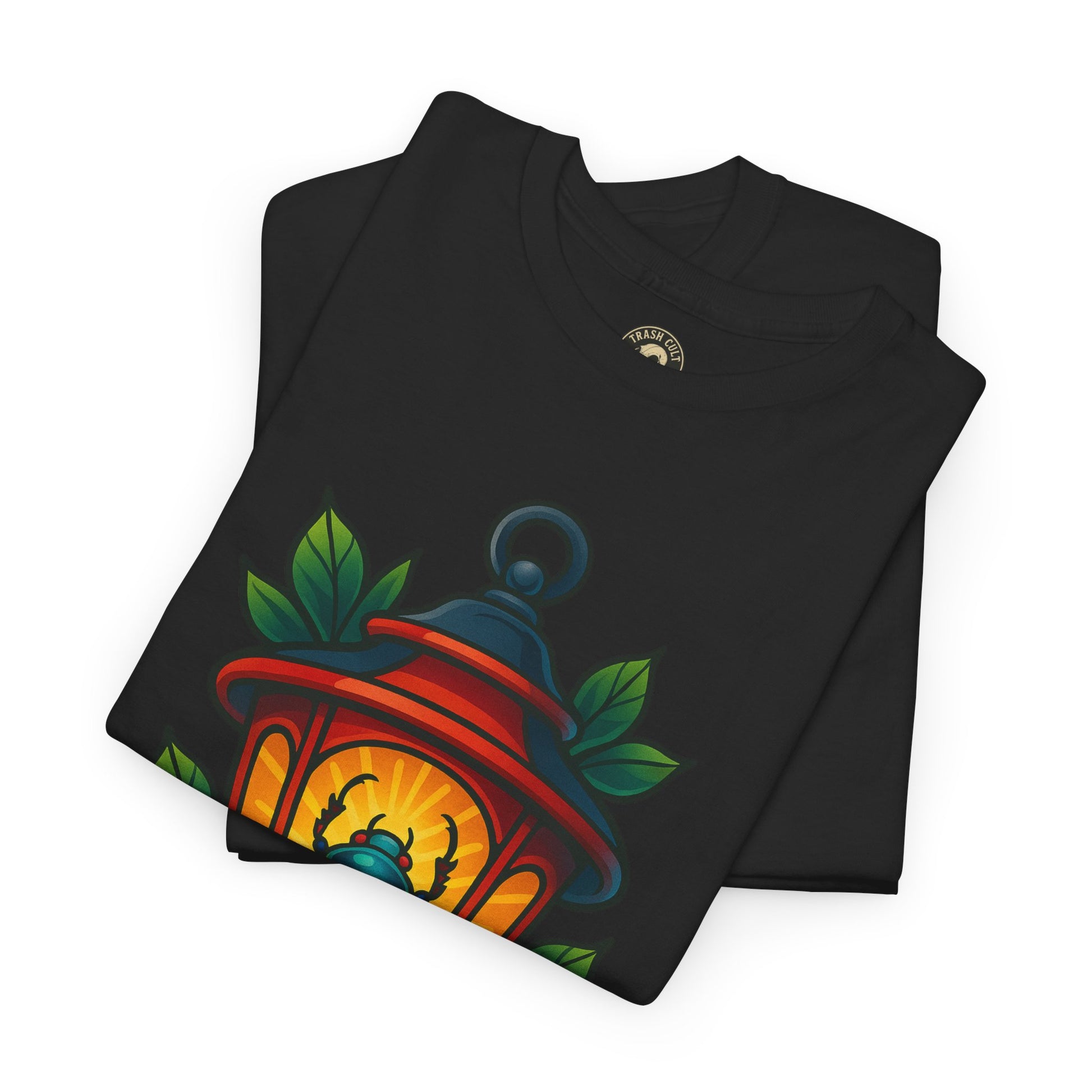 Vintage Lantern Beetle Unisex Heavy Cotton Tee - Eccentric Nature Lover Gift, 90s Aesthetic T-Shirt, Botanical Art Apparel, Summer [...]