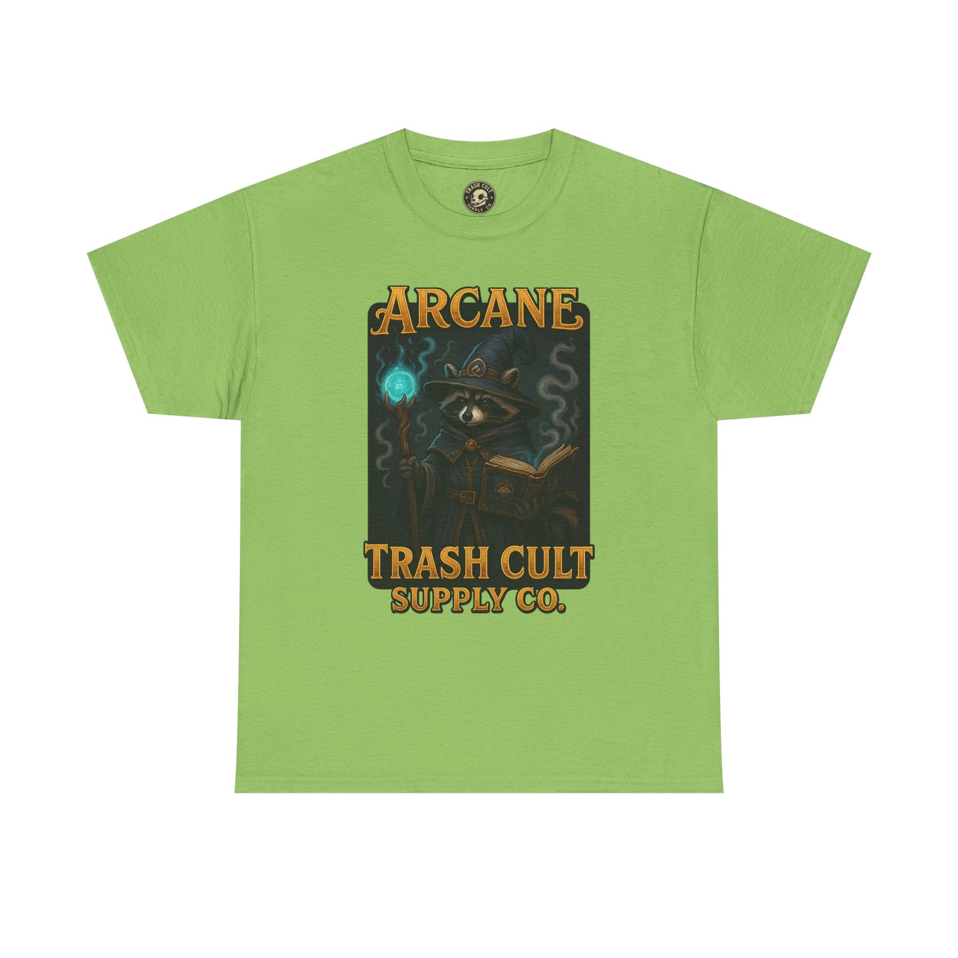 Arcane Trash Cult Unisex Heavy Cotton Tee, Cult Merchandise, Witchy Style, Halloween Tee, Casual Everyday Wear