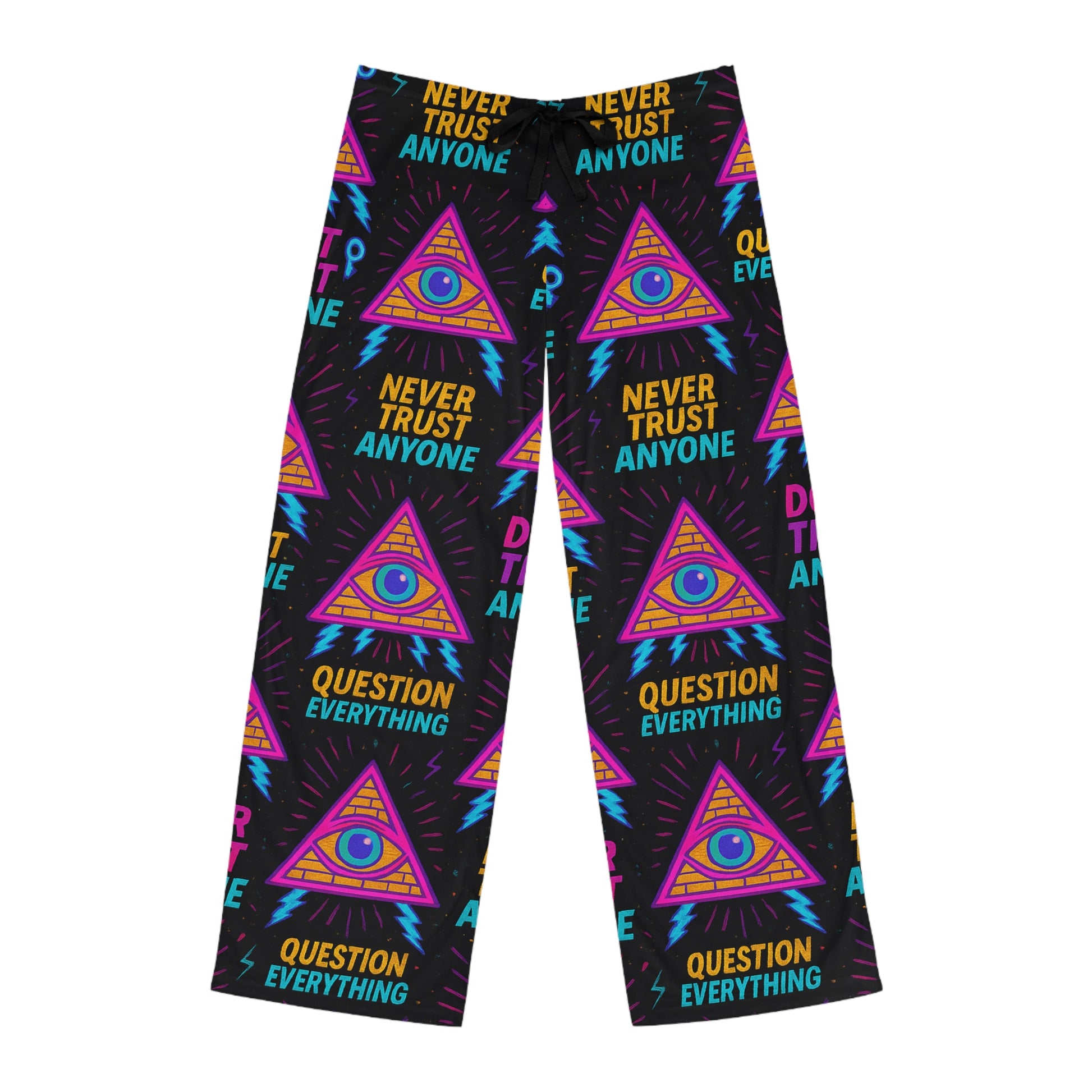 Don’t Trust Anyone – Men’s Limited Edition Pajama Pants | Illuminasty Drop