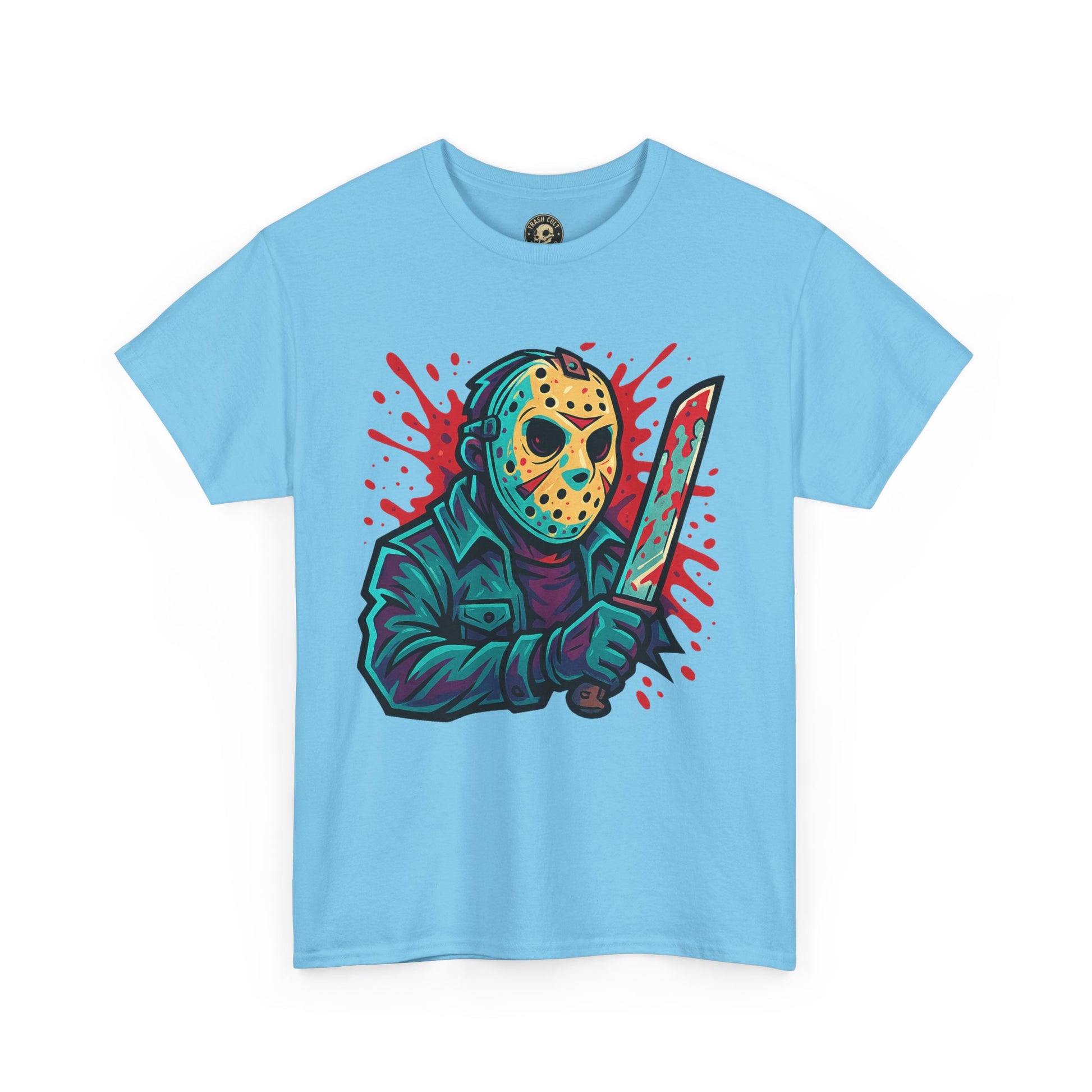 Jason Voorhees Graffiti Shirt – New School Horror Art on Gildan 5000