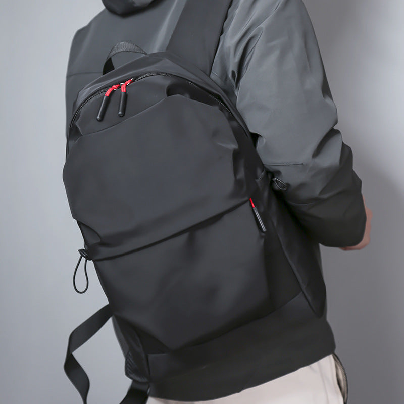 Minimalist Nylon Backpack – Lightweight Laptop Bag for School, Work & Travel – Unisex Casual Daypack