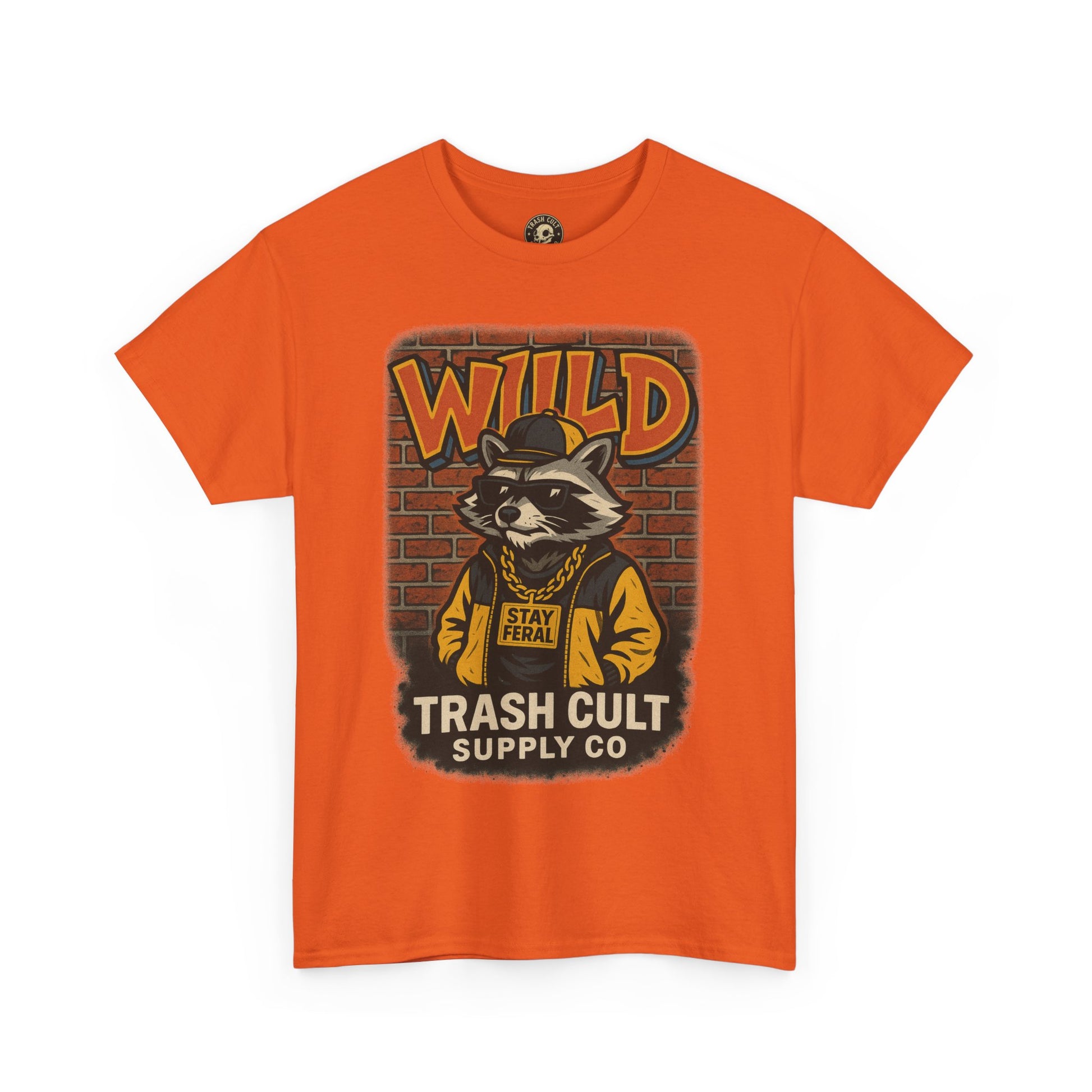 Wild Trash Cult Unisex Tee, Retro Animal T-Shirt, Graphic Tee, Eco-Conscious Apparel, Gift for Nature Lovers, Casual Streetwear