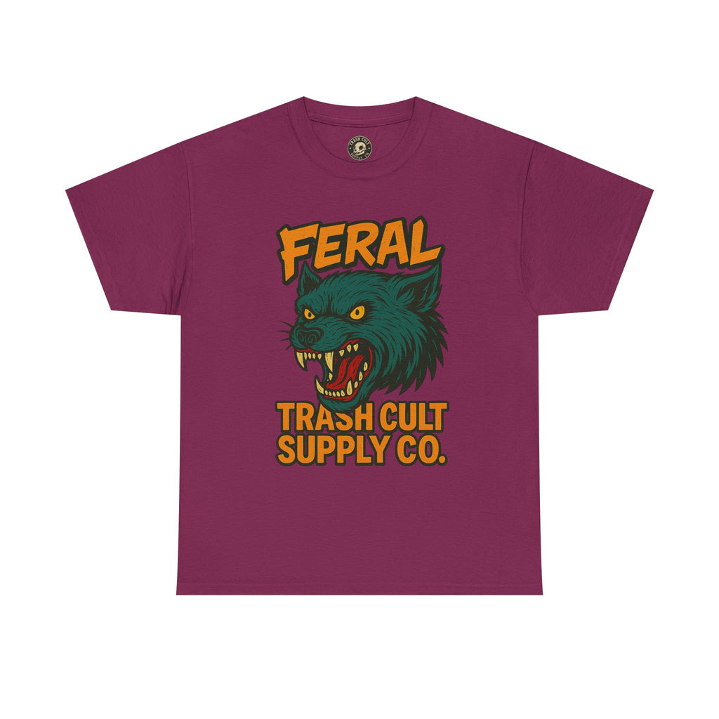 FERAL Wolverine Shirt – Trash Cult Graffiti Tee (Gildan 5000)