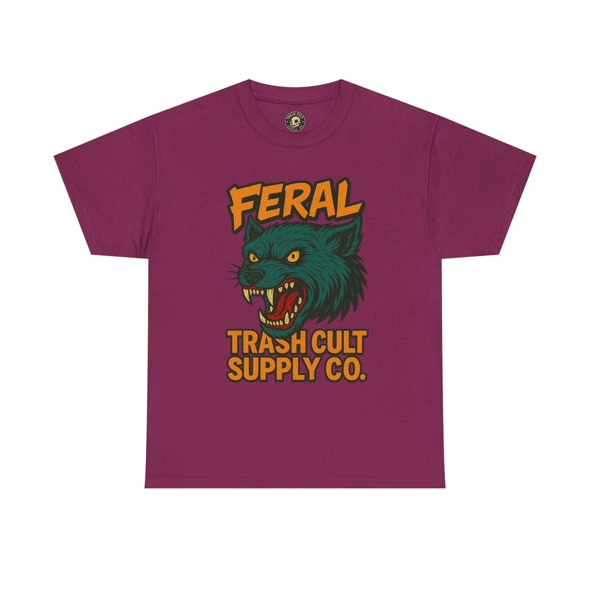 FERAL Wolverine Shirt – Trash Cult Graffiti Tee (Gildan 5000)