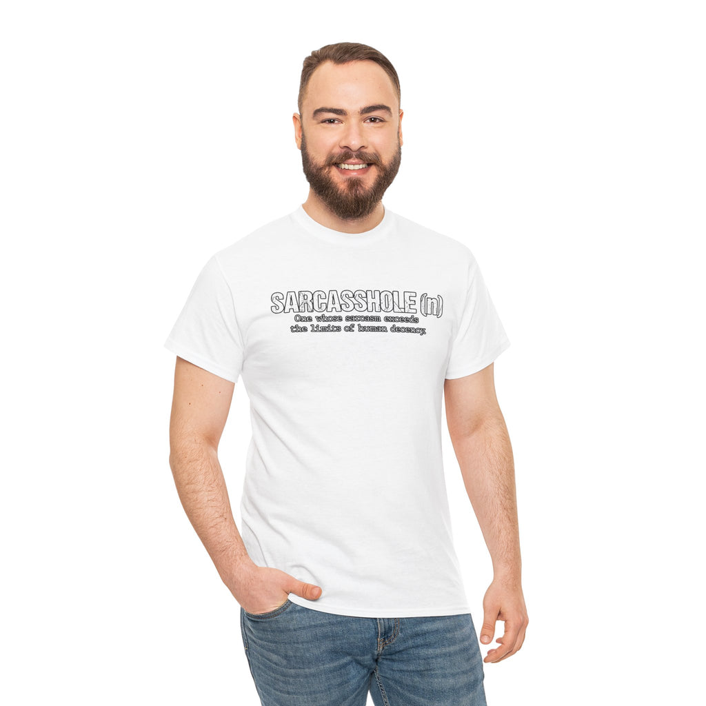 Sarcasshole Definition T-Shirt – Funny Sarcasm Graphic Tee