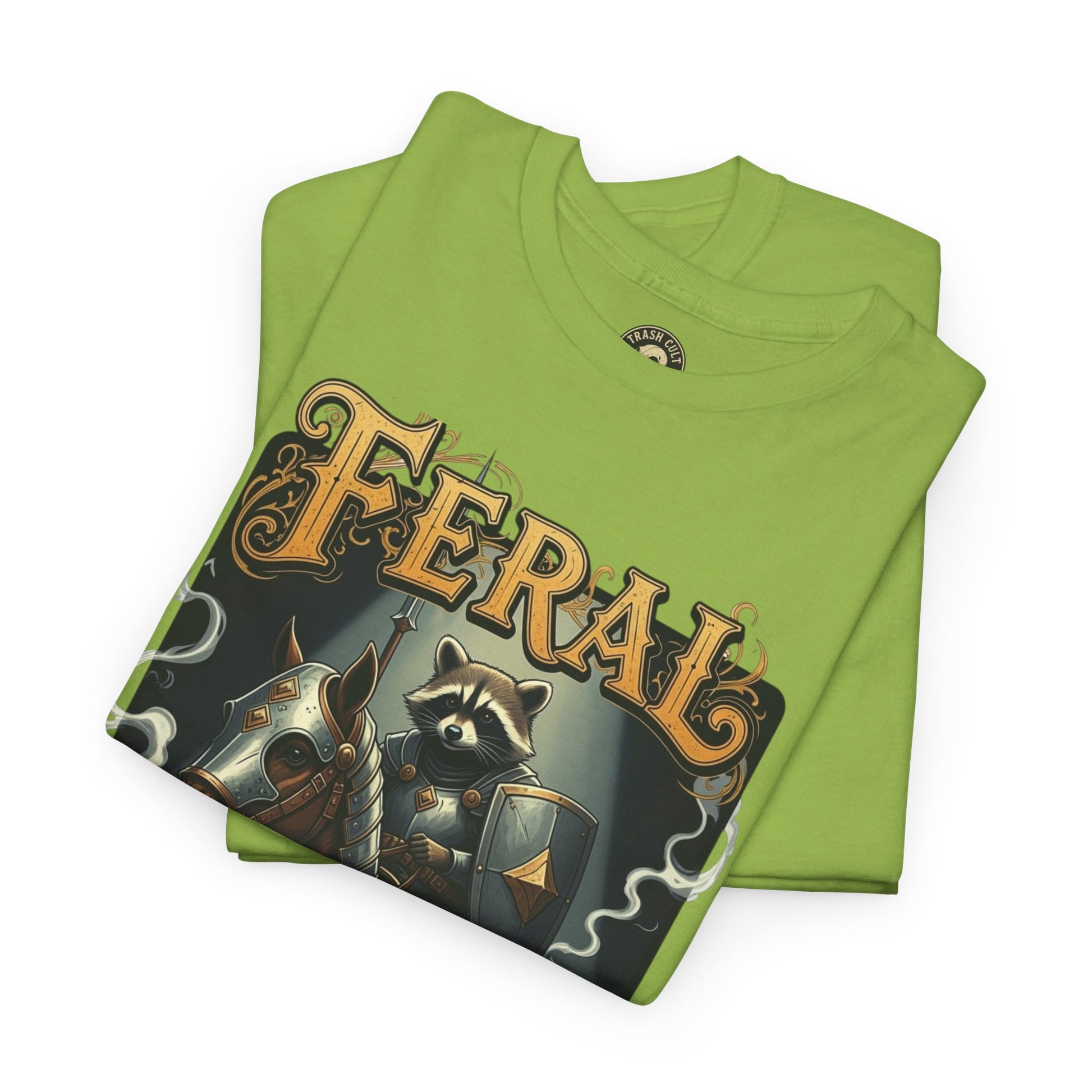 Feral Trash Cult Tee, Unisex Graphic Tee, Cool T-Shirt, Unique Funny Apparel, Gift for Eco Warriors, Casual Wear, Festival Clothing
